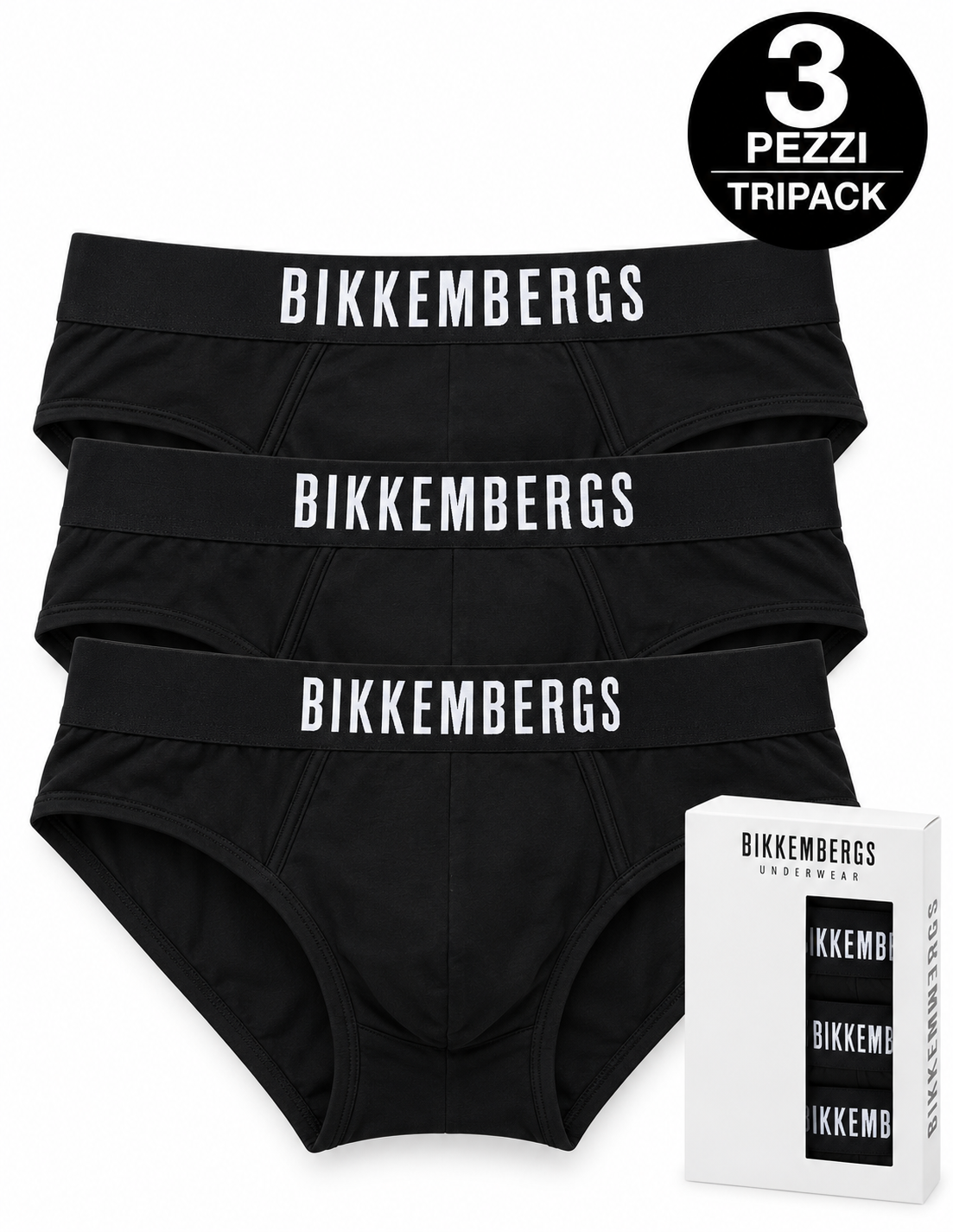 Slip uomo Bikkembergs set da 3 pezzi