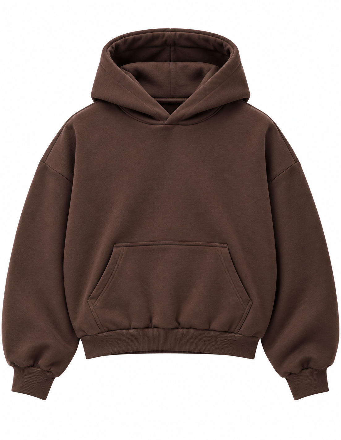 felpa tinta unita UNISEX basic crop fit