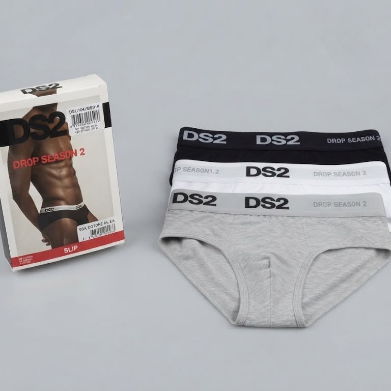 SLIP UOMO DS2 CONFEZIONE DA 3 PZ