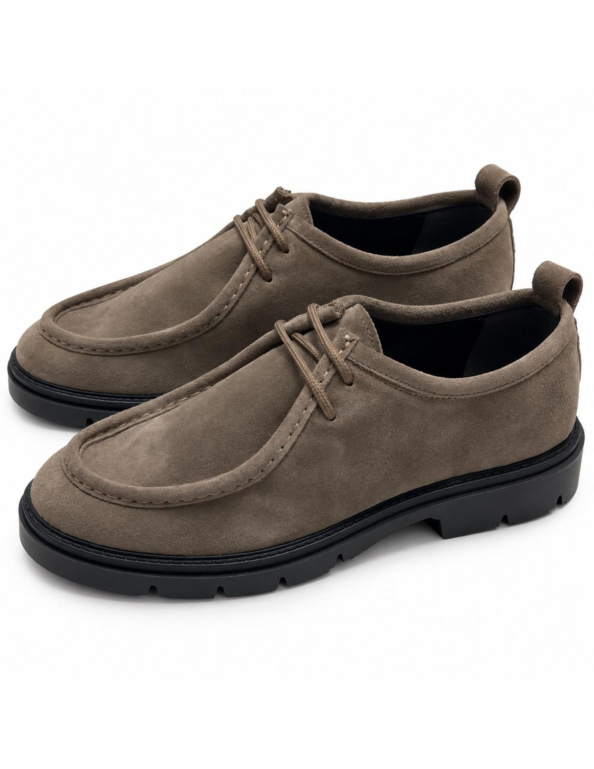 mocassino con lacci ingegnere fondo track