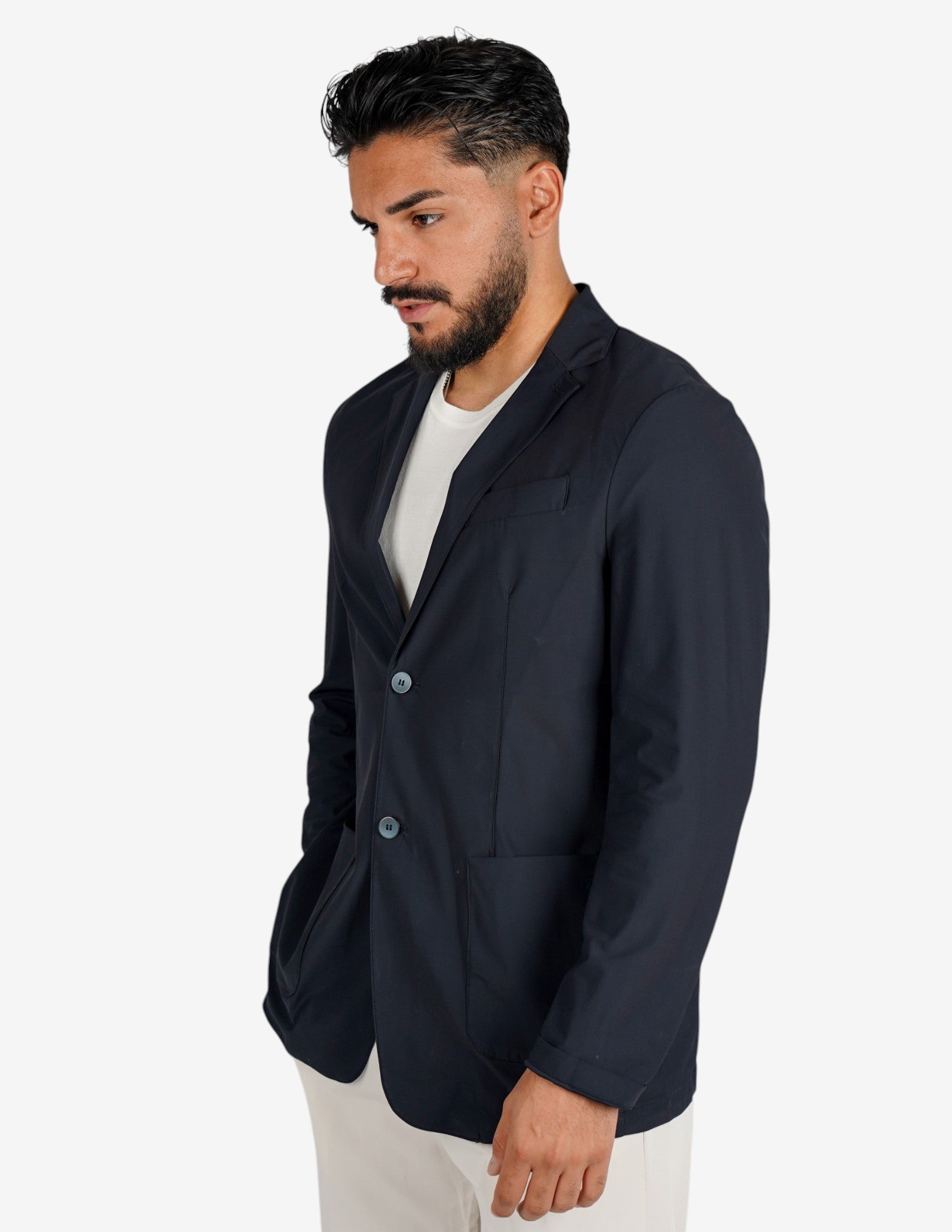 Giacca uomo monopetto extra light "no stiro"