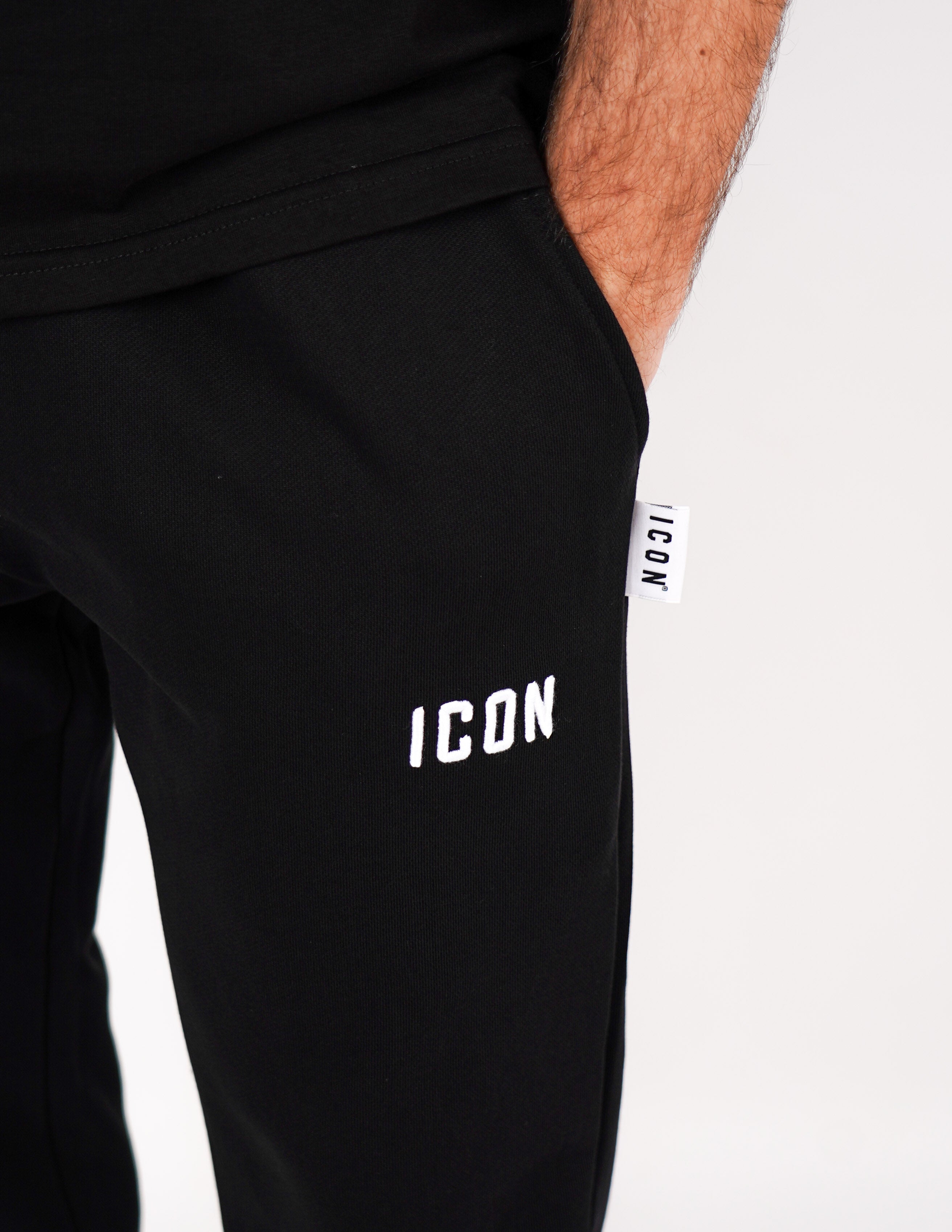 pantalone tuta icon con polsino
