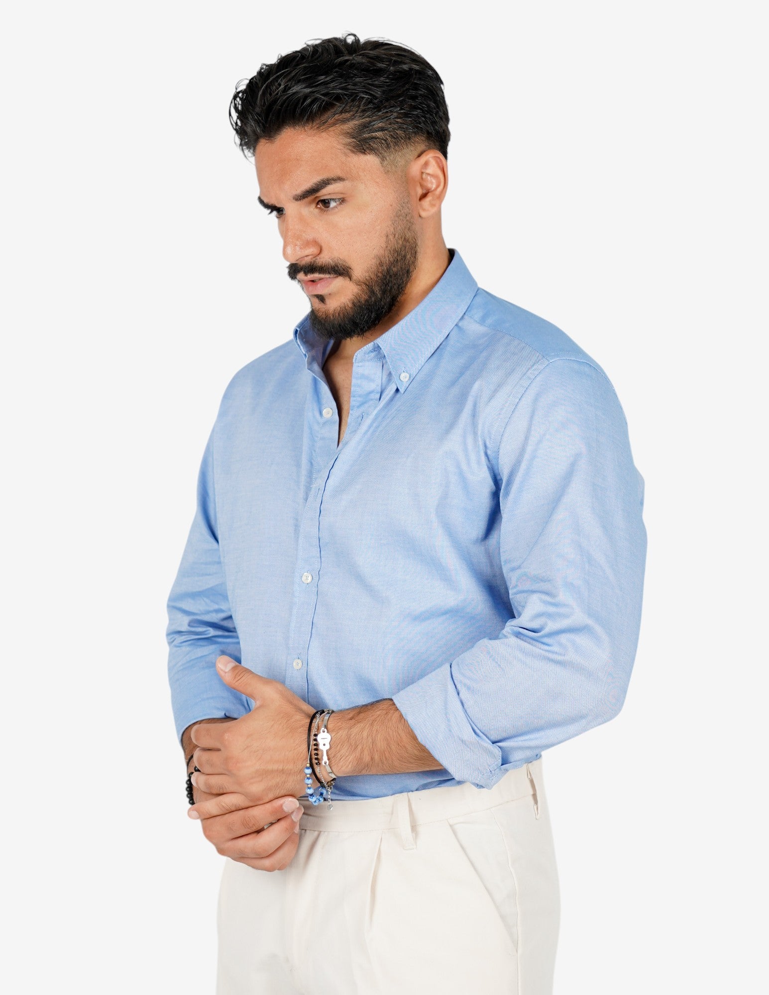 Camicia botton down tessuto Oxford