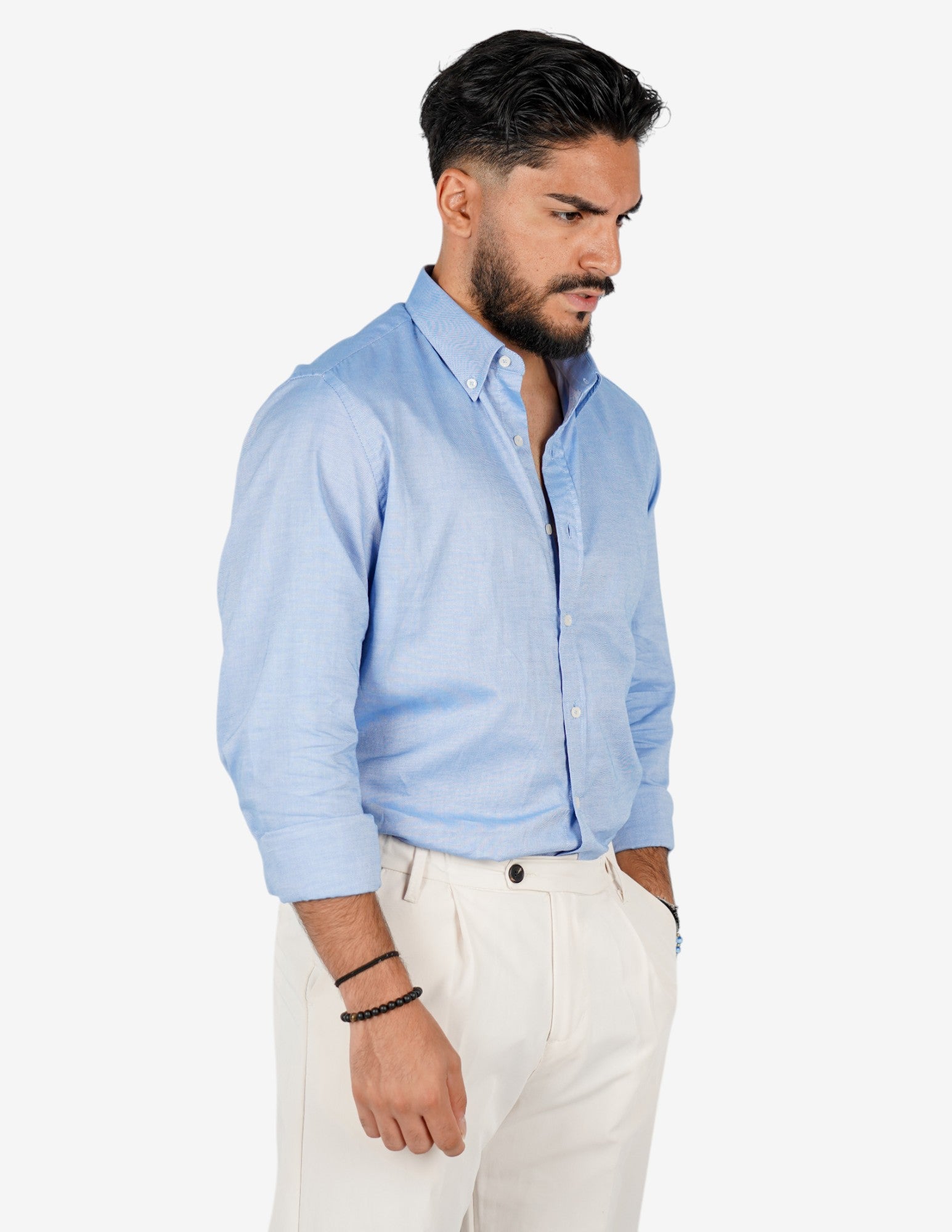Camicia botton down tessuto Oxford