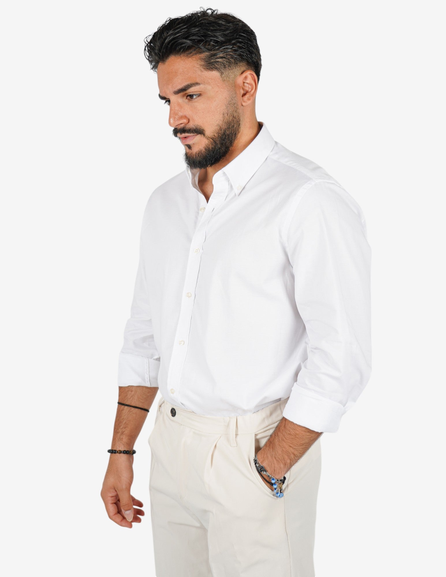 Camicia botton down tessuto Oxford