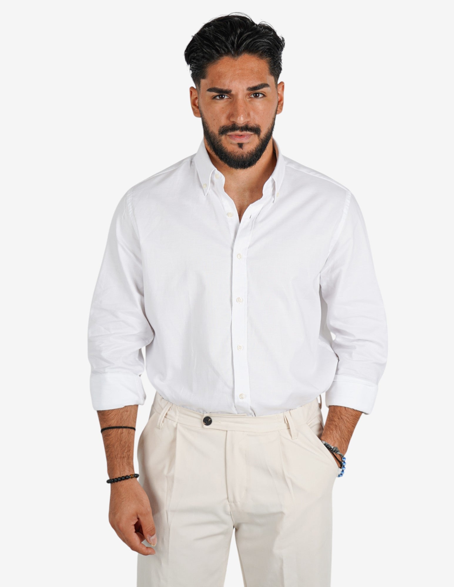 Camicia botton down tessuto Oxford