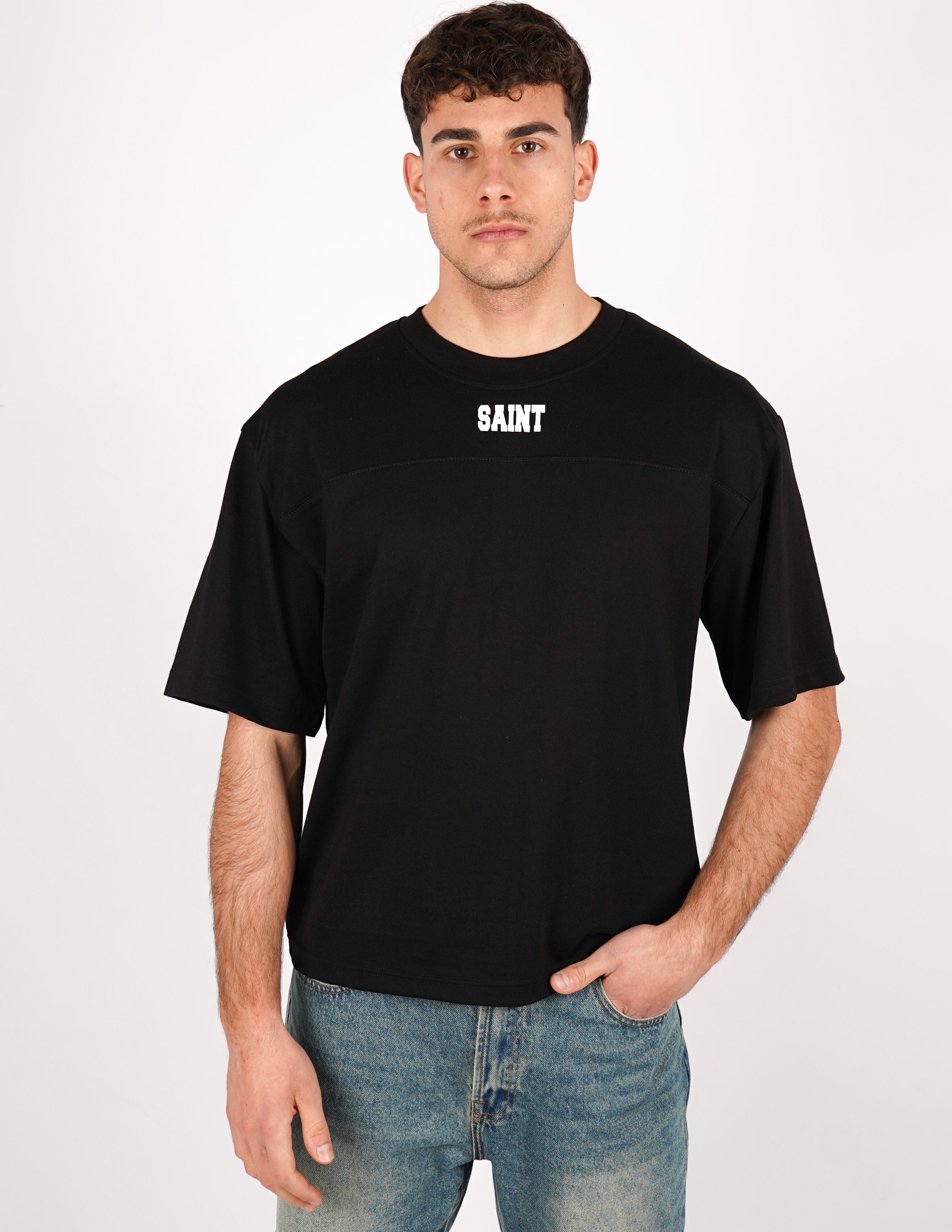 T-SHIRT BASIC LOGO "SAINT"