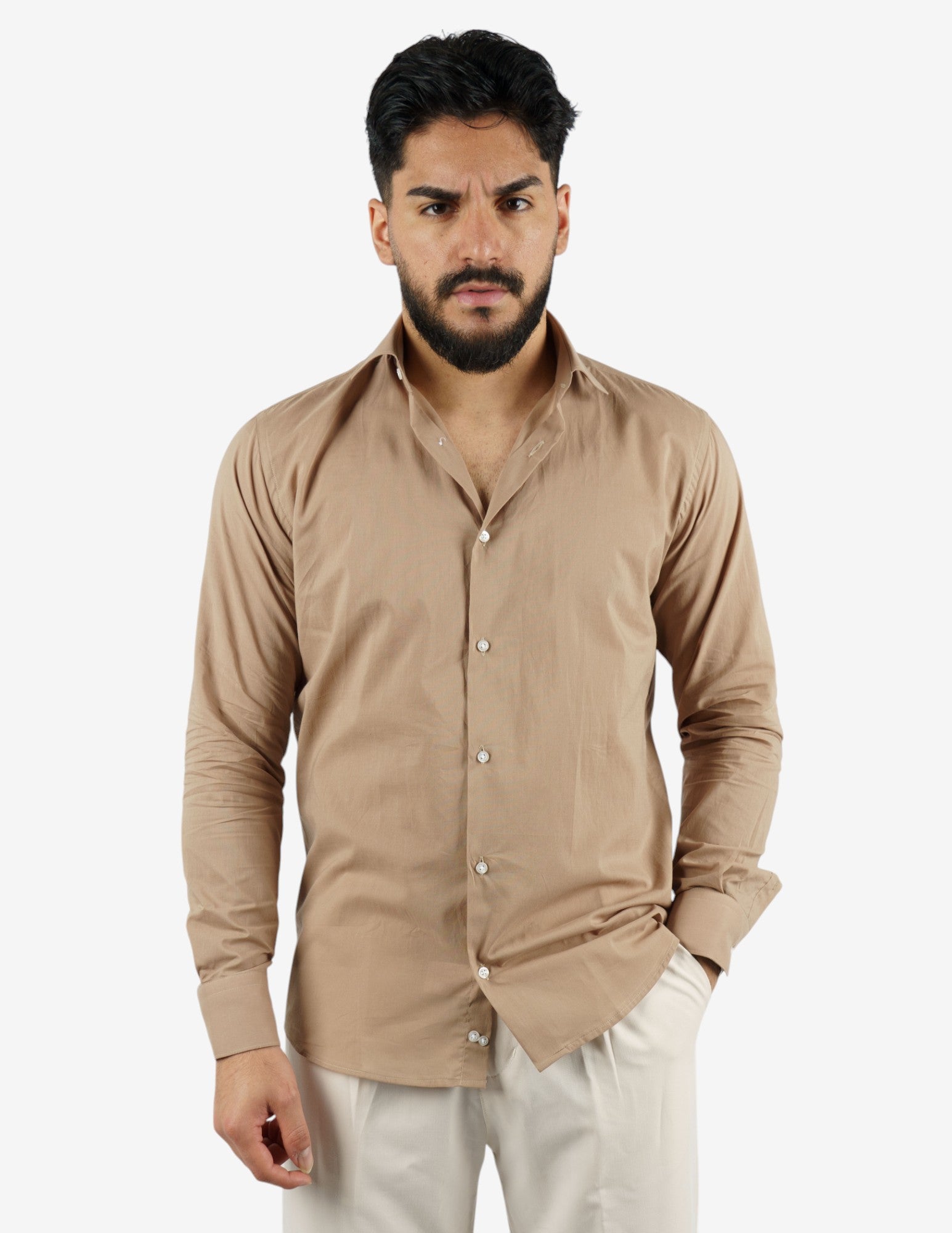 camicia super leggera in cotone naturale "nuvola"