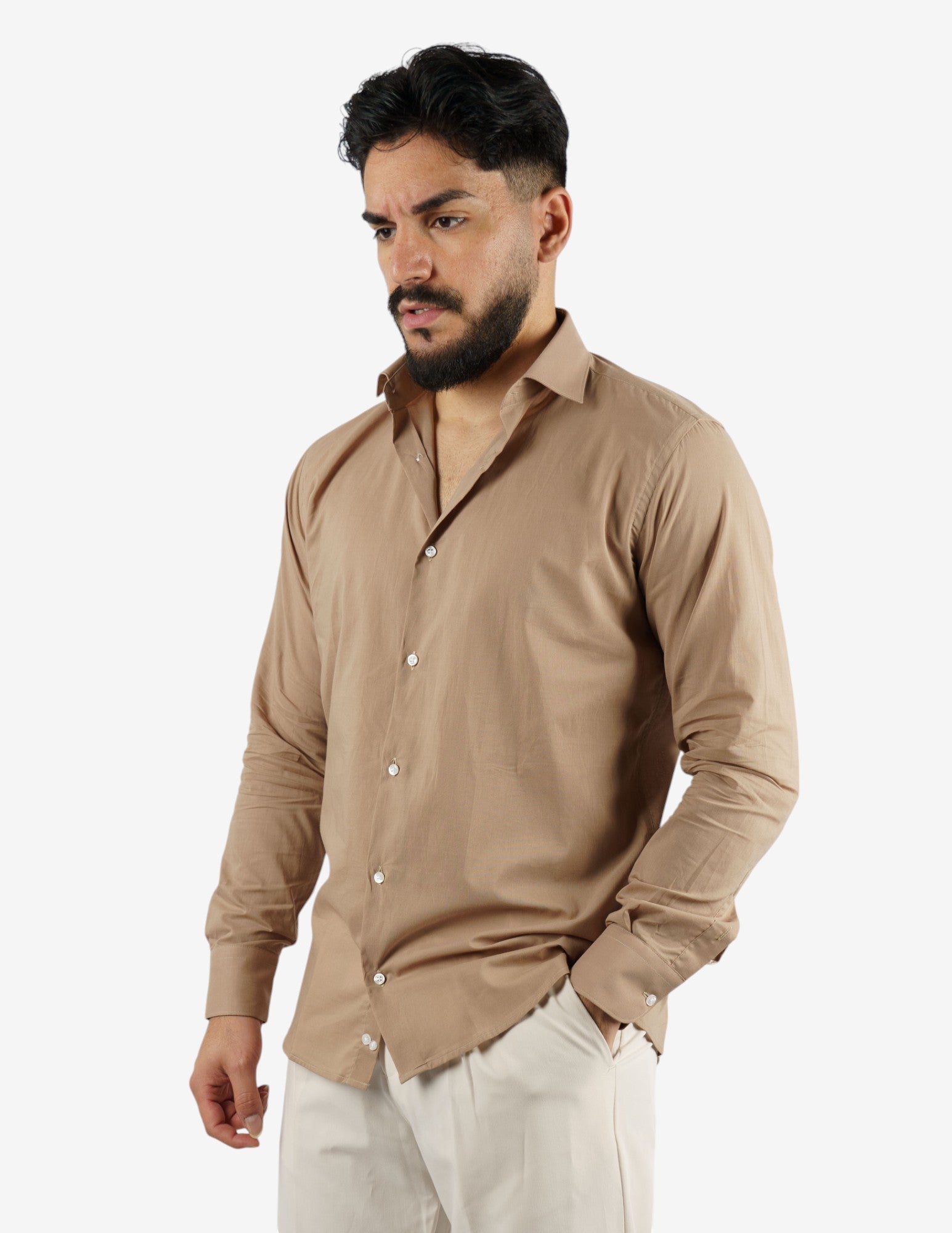 camicia super leggera in cotone naturale "nuvola"