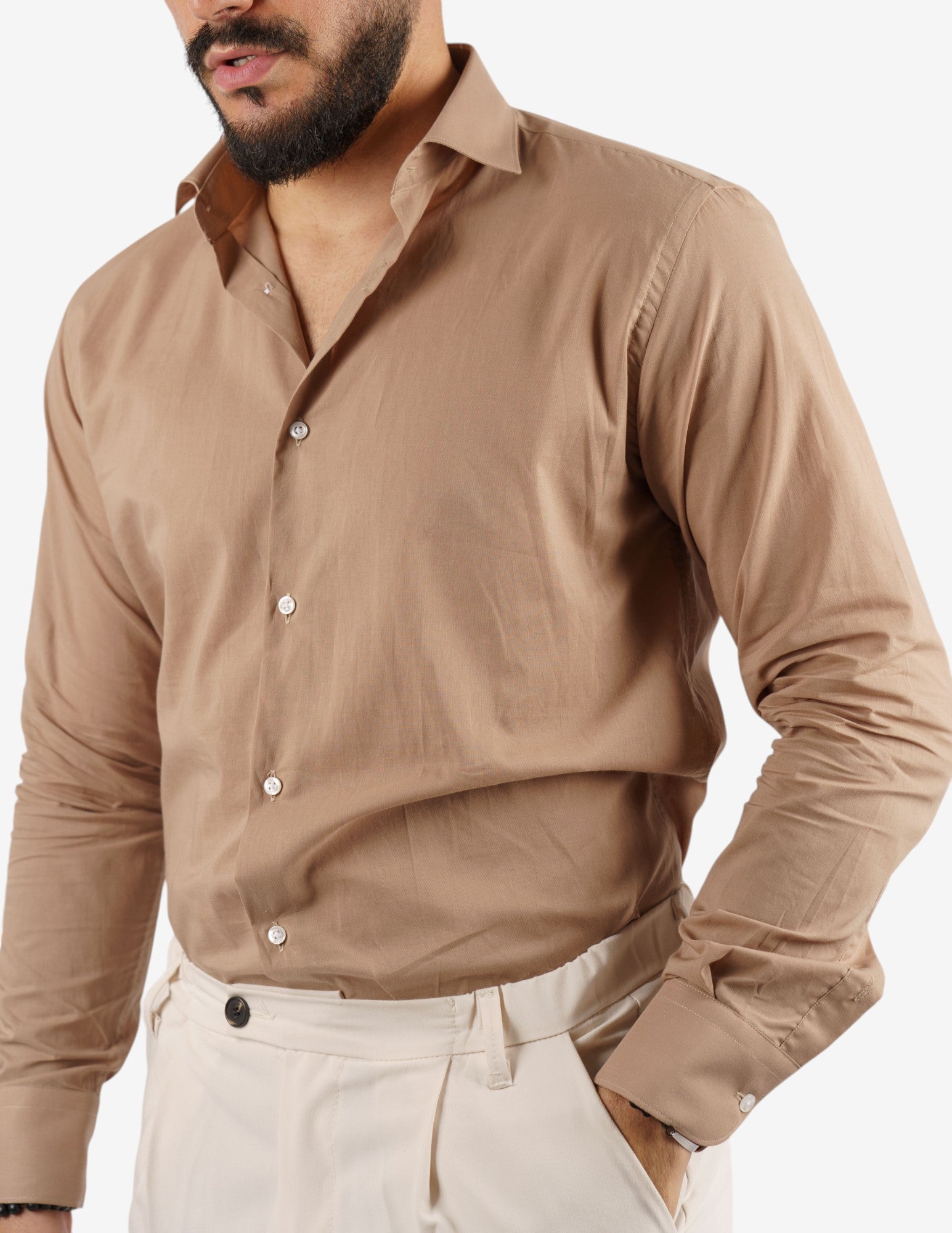 camicia super leggera in cotone naturale "nuvola"