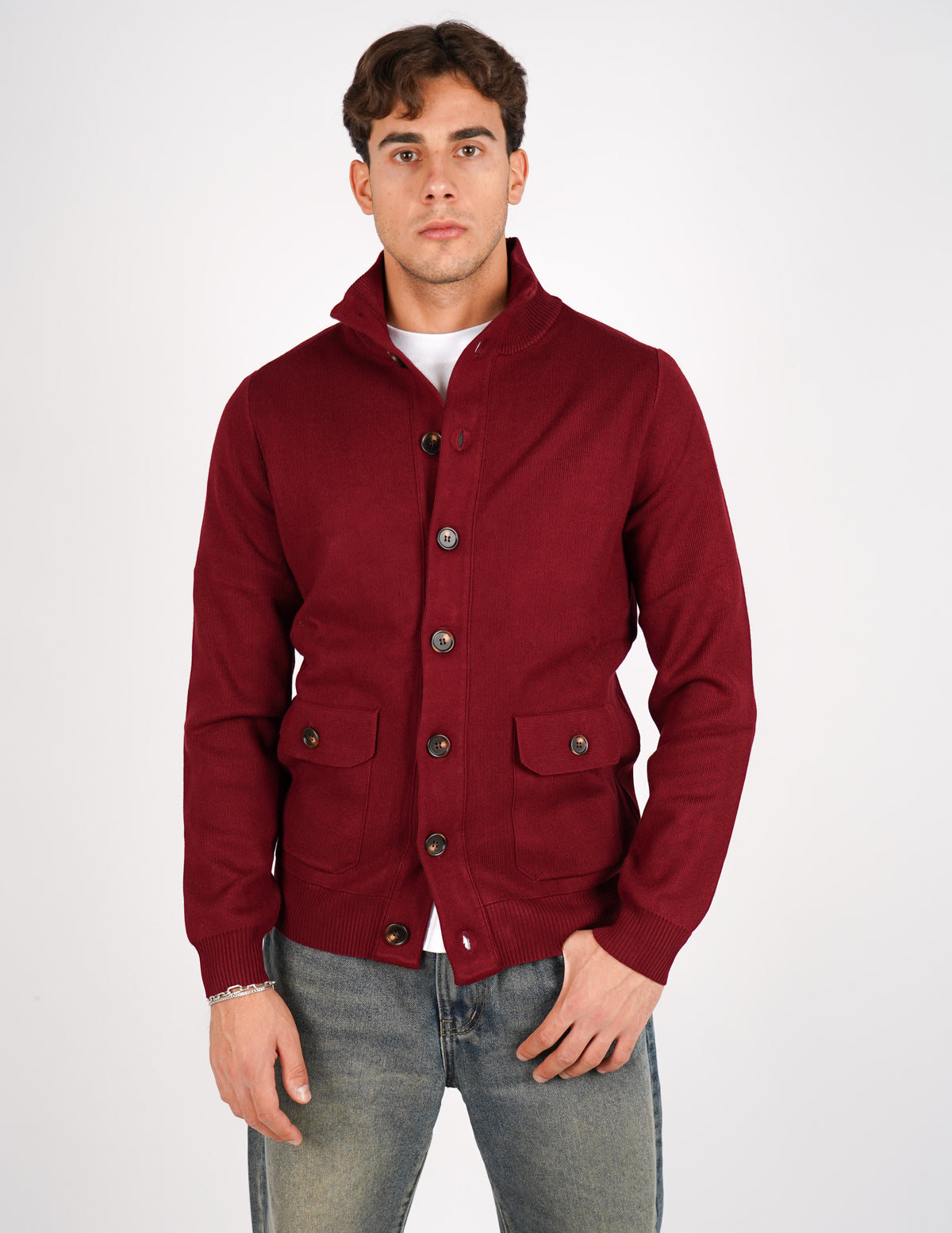 CARDIGAN CON BOTTONI MANICA LUNGA