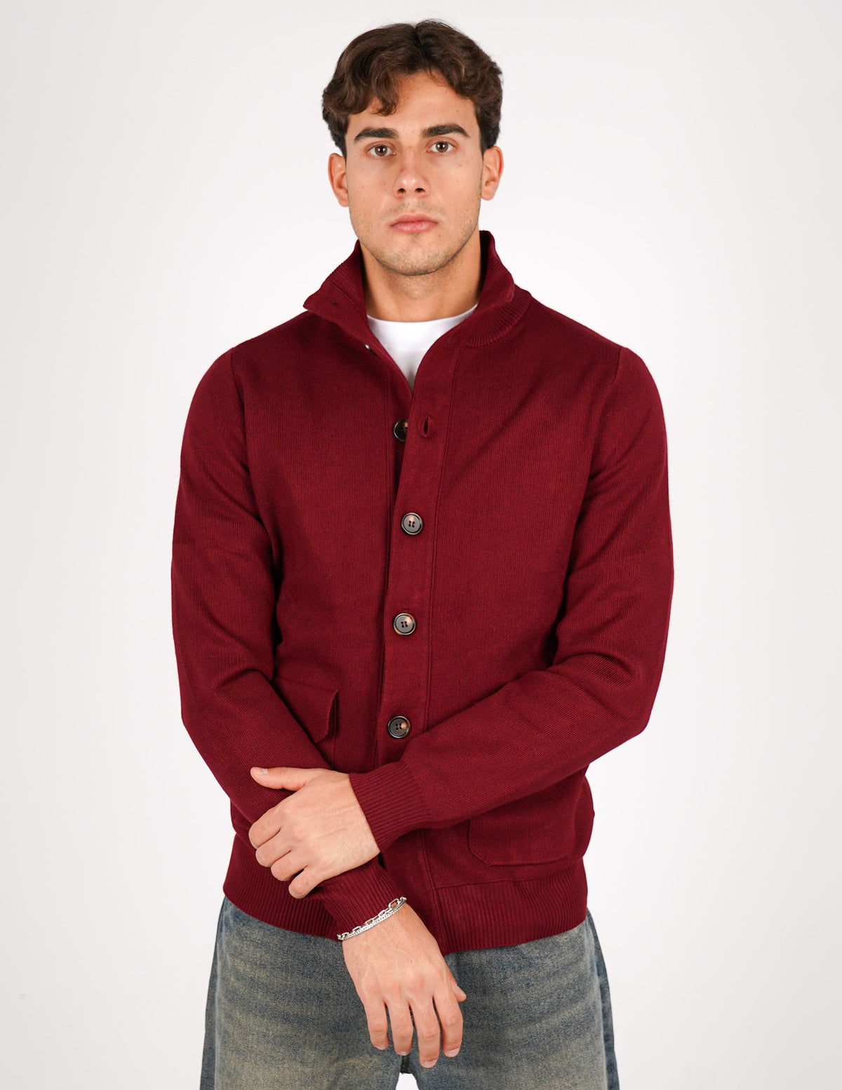 CARDIGAN CON BOTTONI MANICA LUNGA