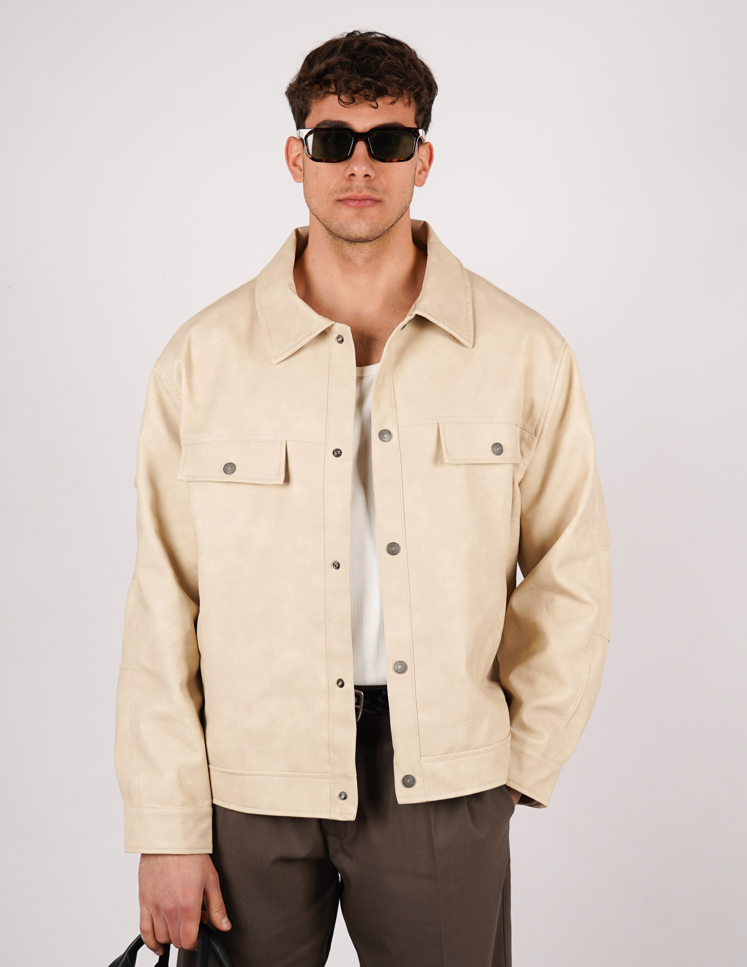 GIUBBINO UOMO CON TASCHE