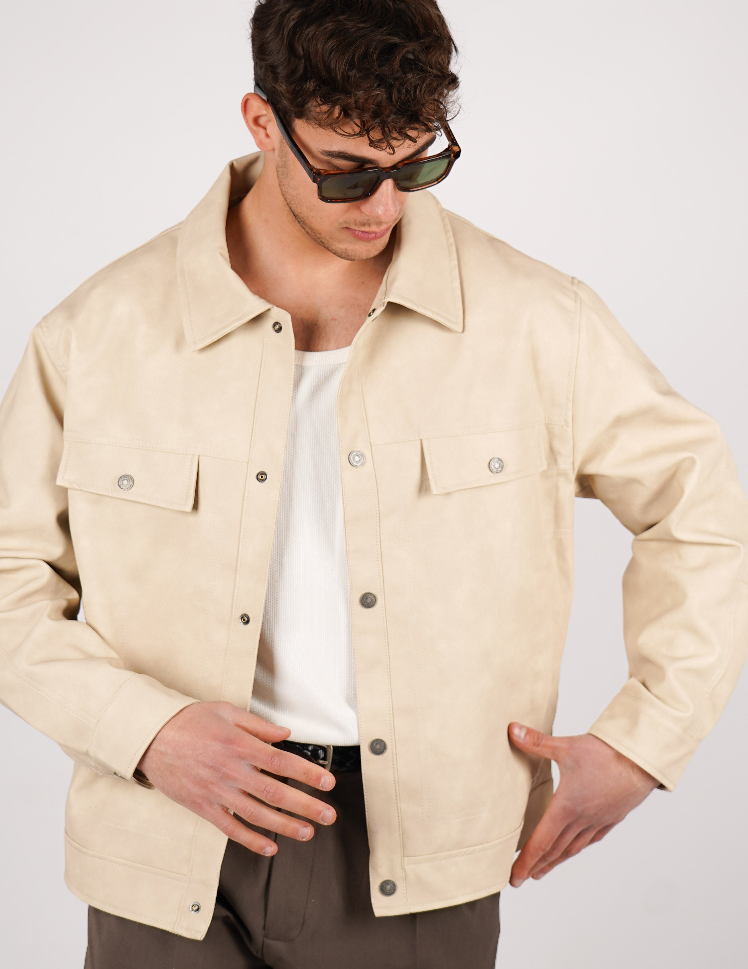 GIUBBINO UOMO CON TASCHE