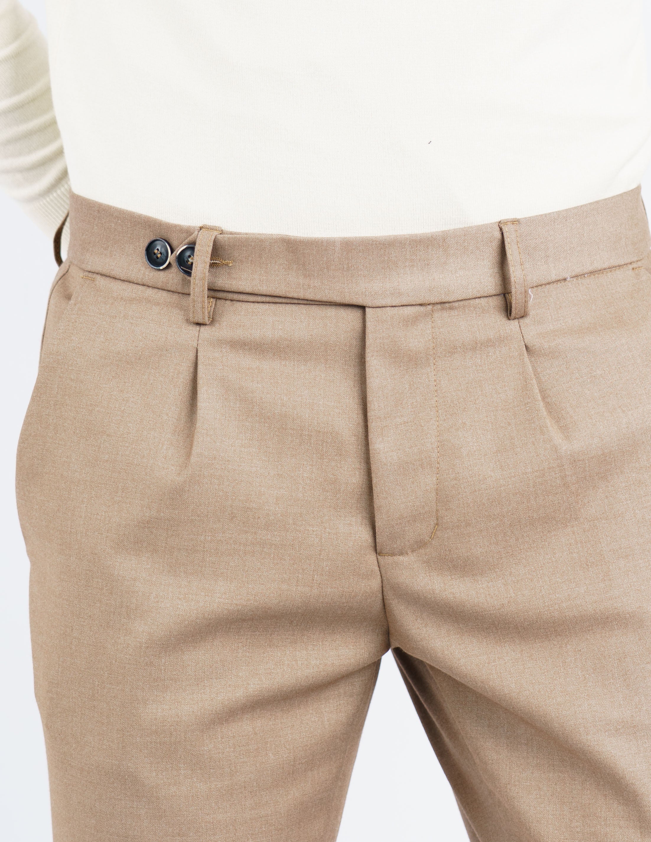 pantalone elegante doppio bottone