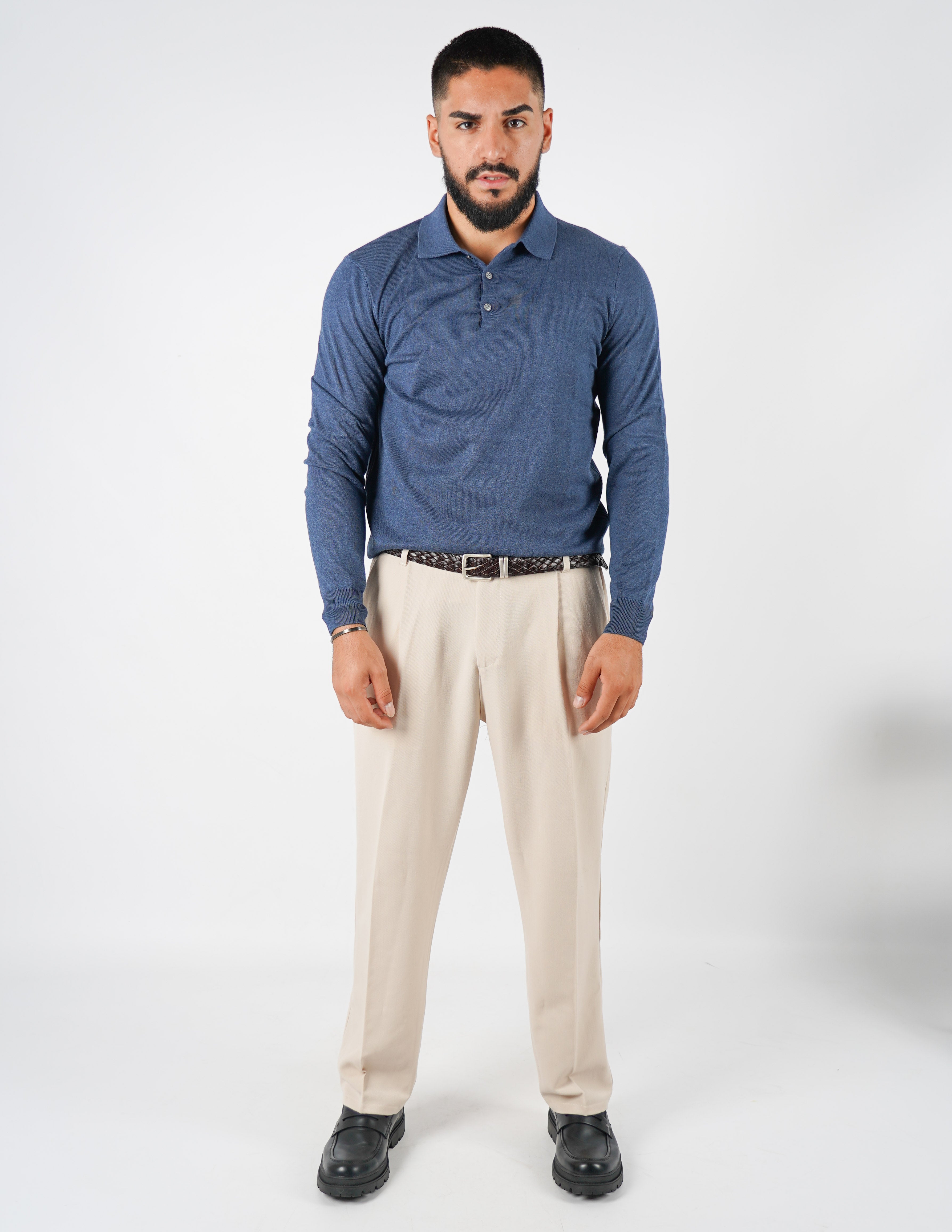 Polo classica manica lunga