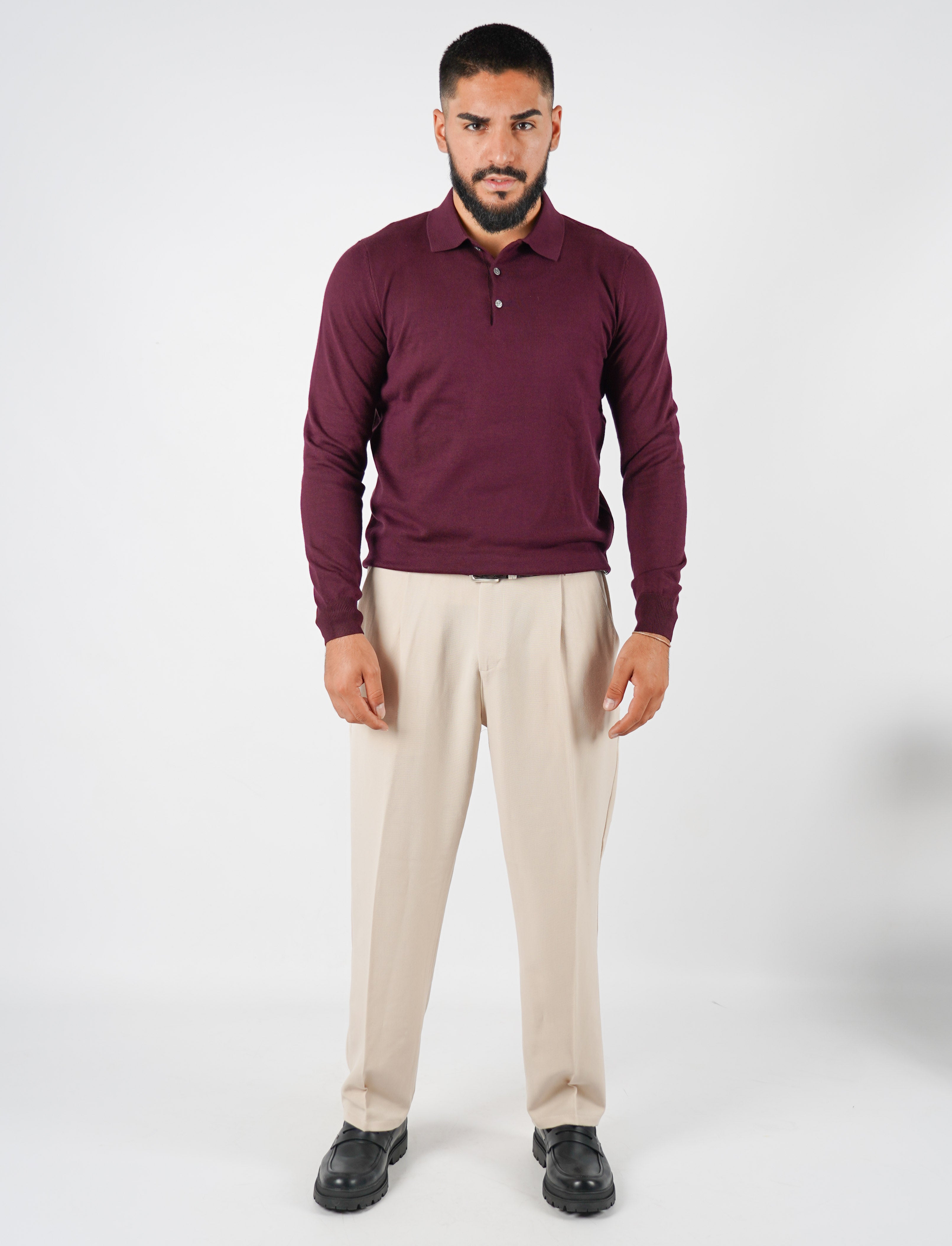 Polo classica manica lunga