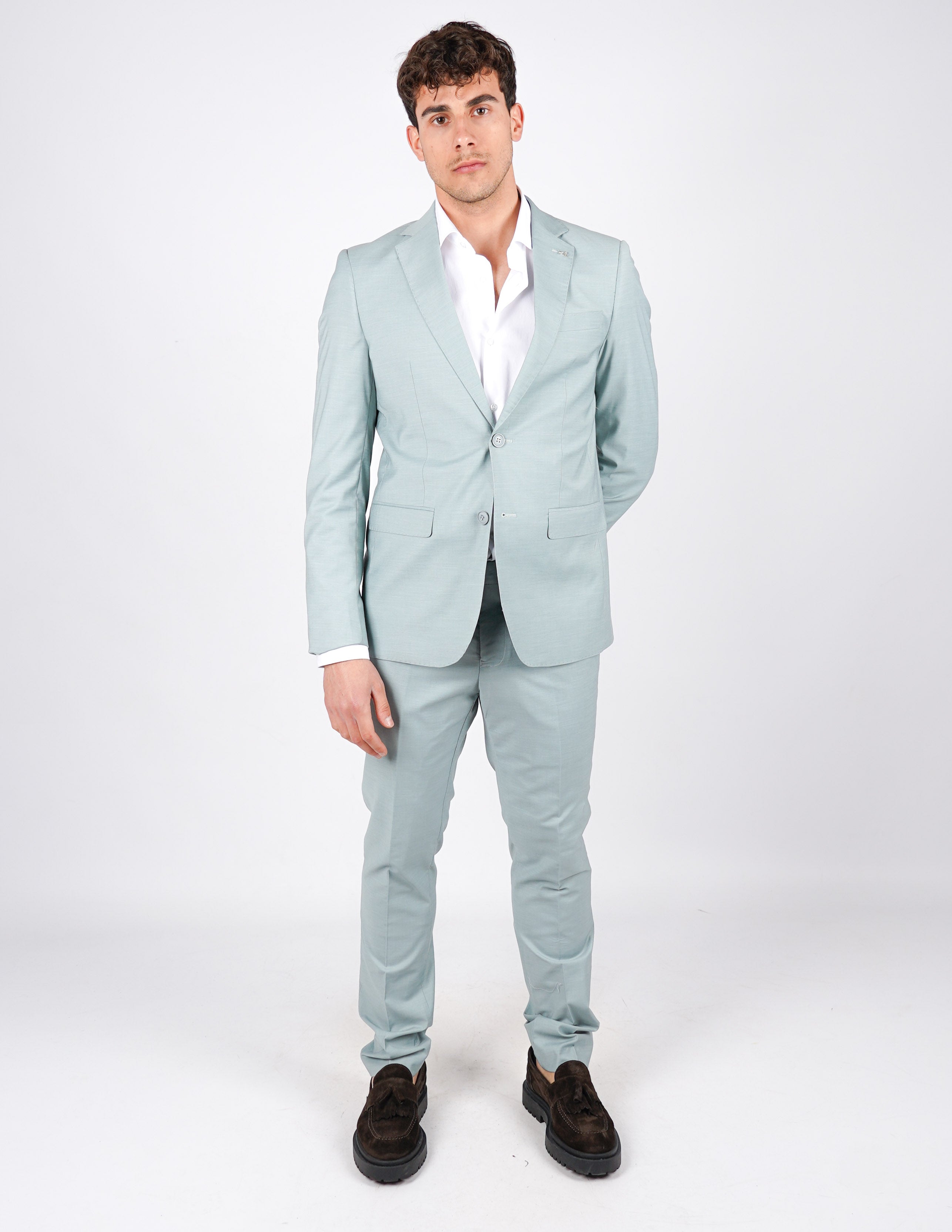 ABITO MONOPETTO ELEGANTE SLIM