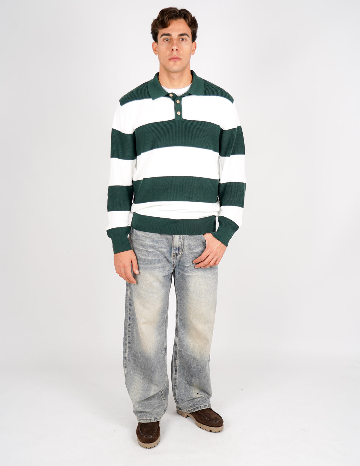 POLO RIGATA DOPPIO COLORE