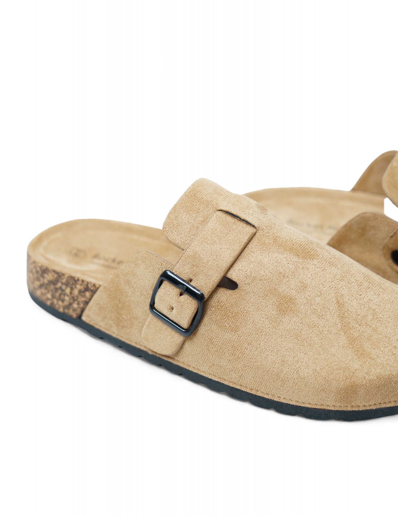 sabot in pelle con fibbia