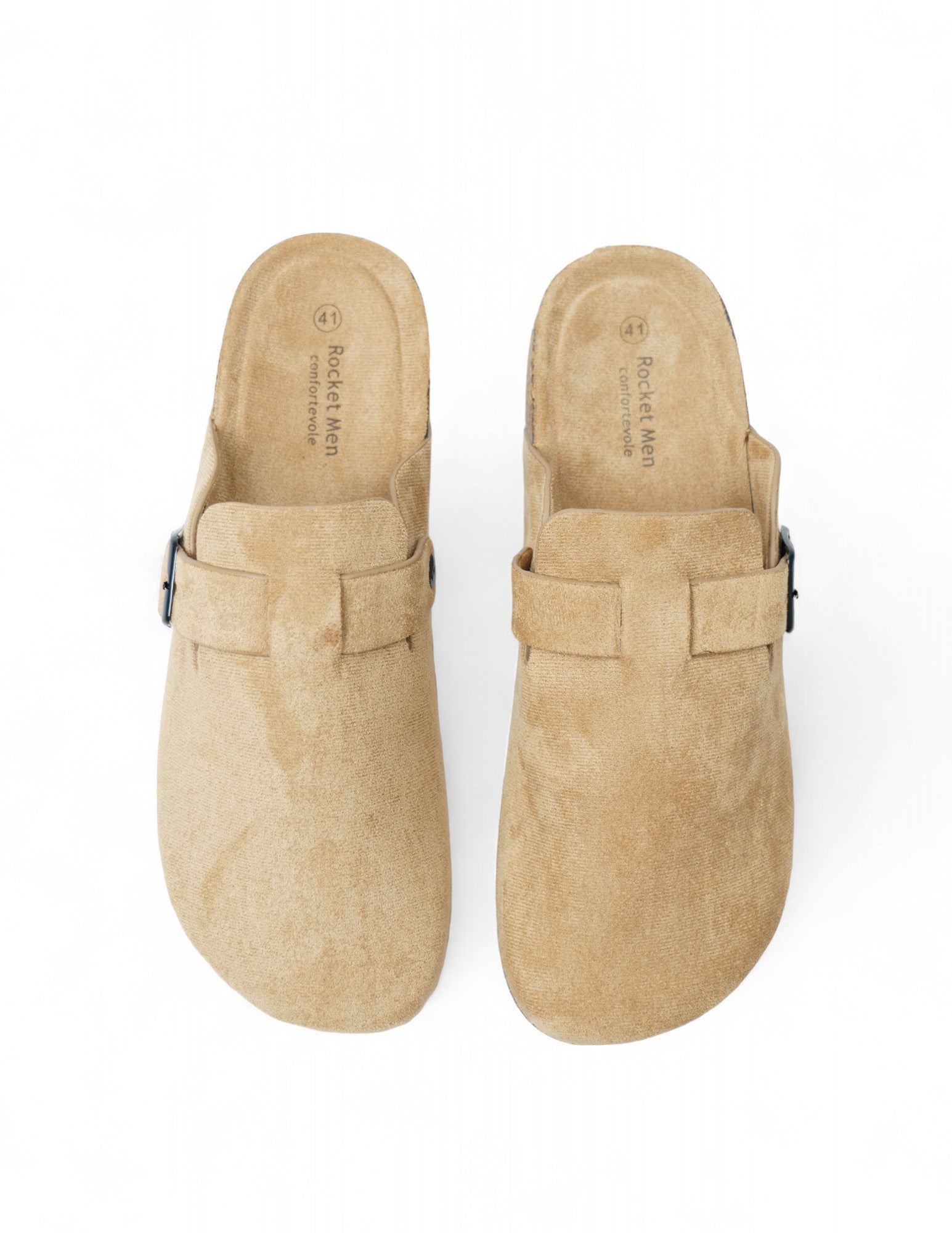sabot in pelle con fibbia