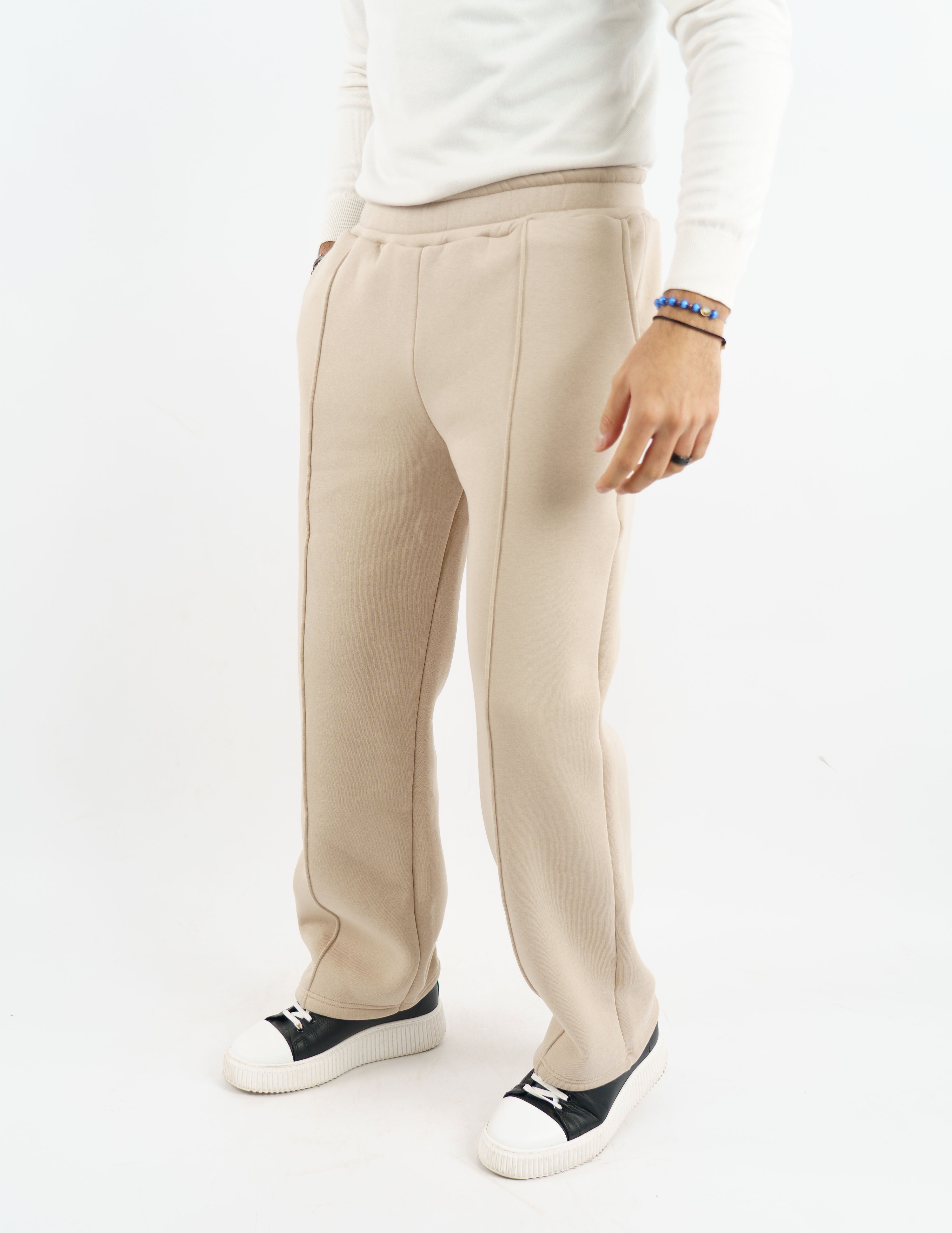 Pantalone in felpa wide leg