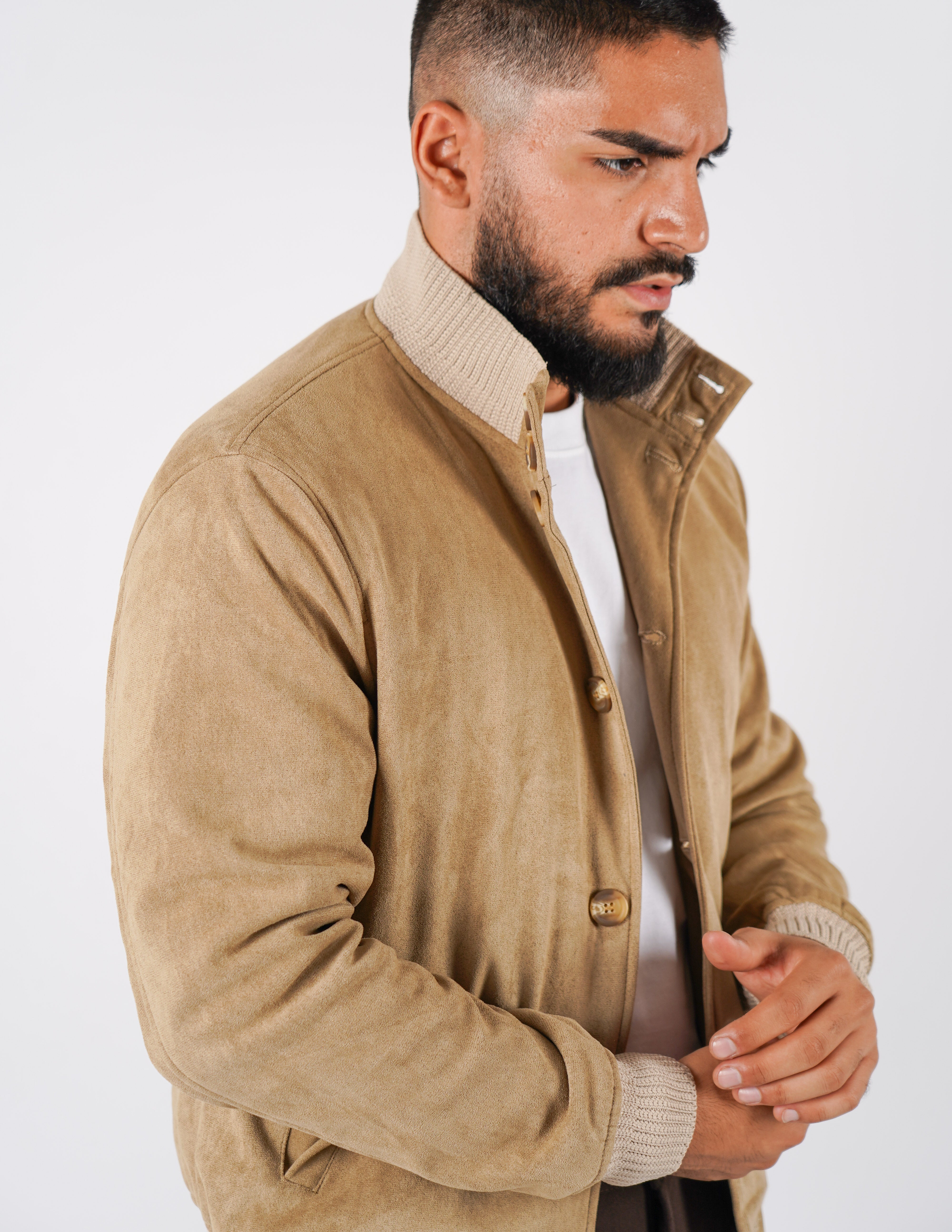 Giubbino imbottito con bottoni