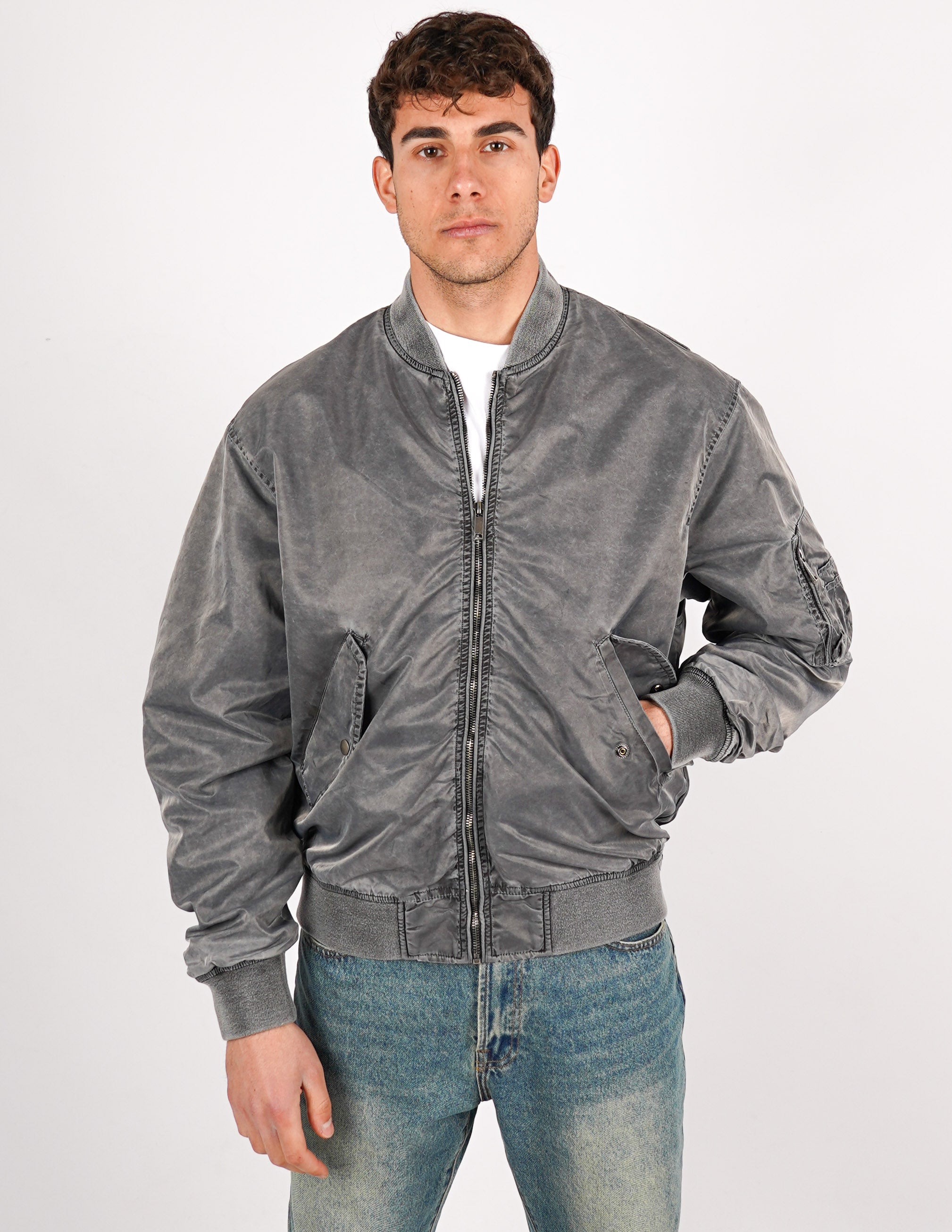 GIUBBINO BOMBER COLLEGE LEGGERO
