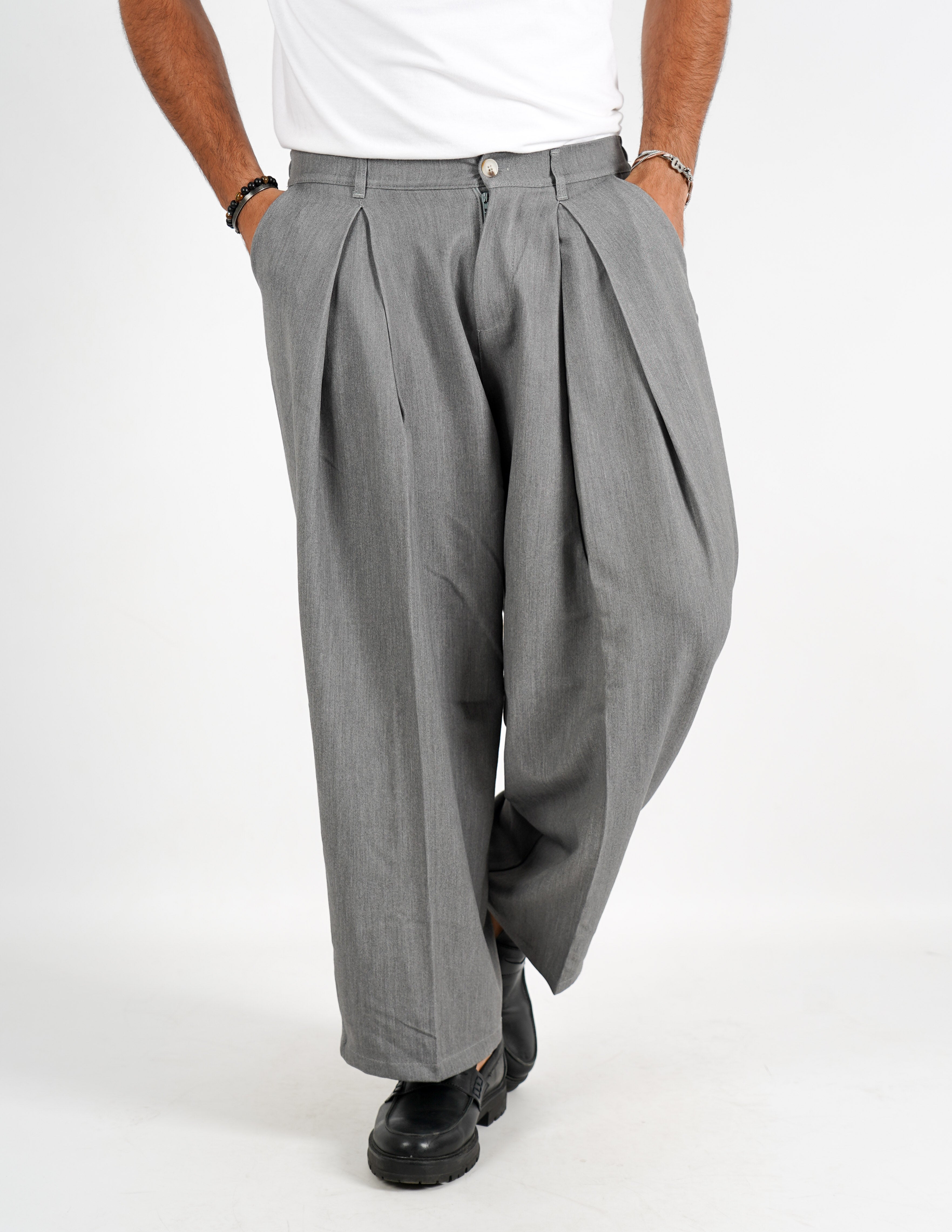 Pantalone elegante super baggy