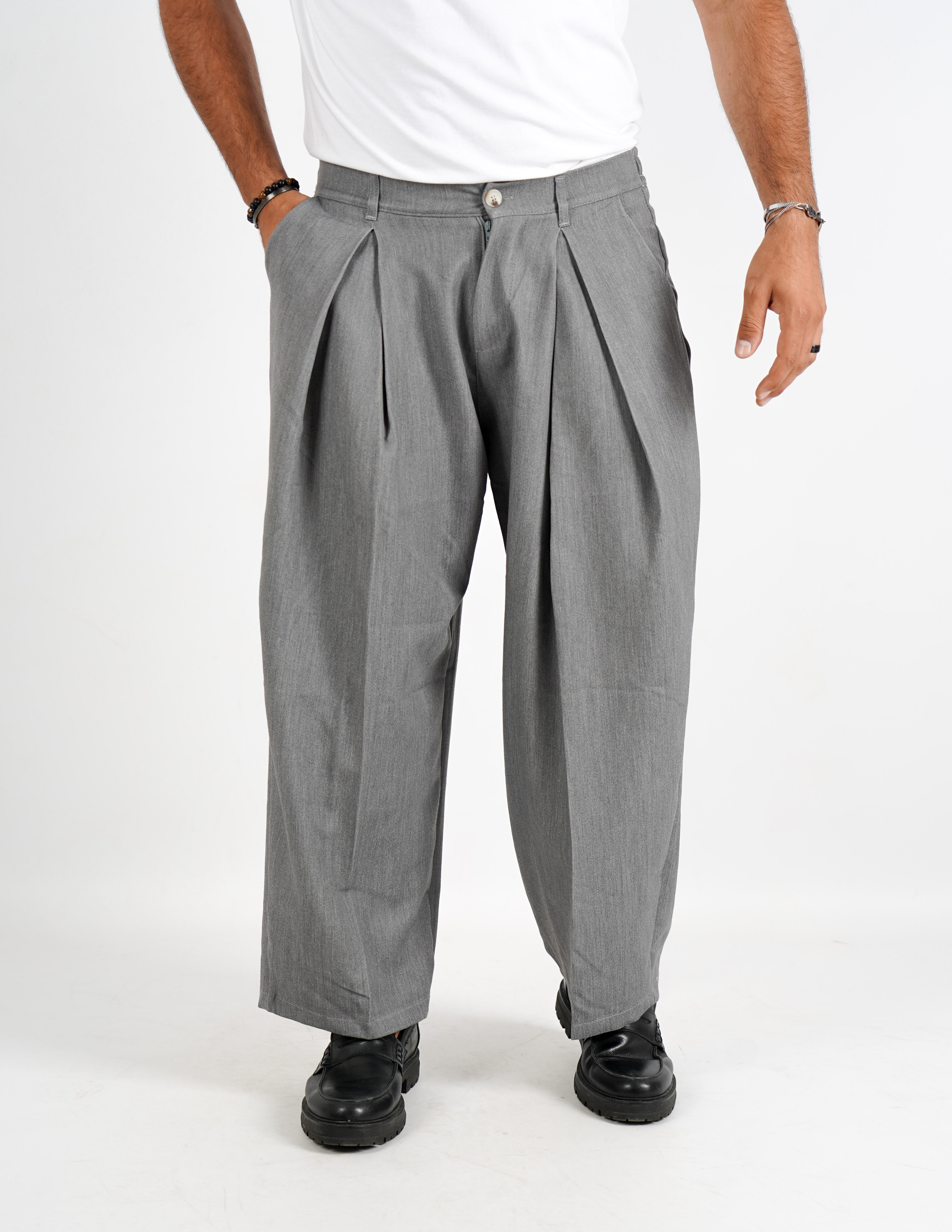 Pantalone elegante super baggy