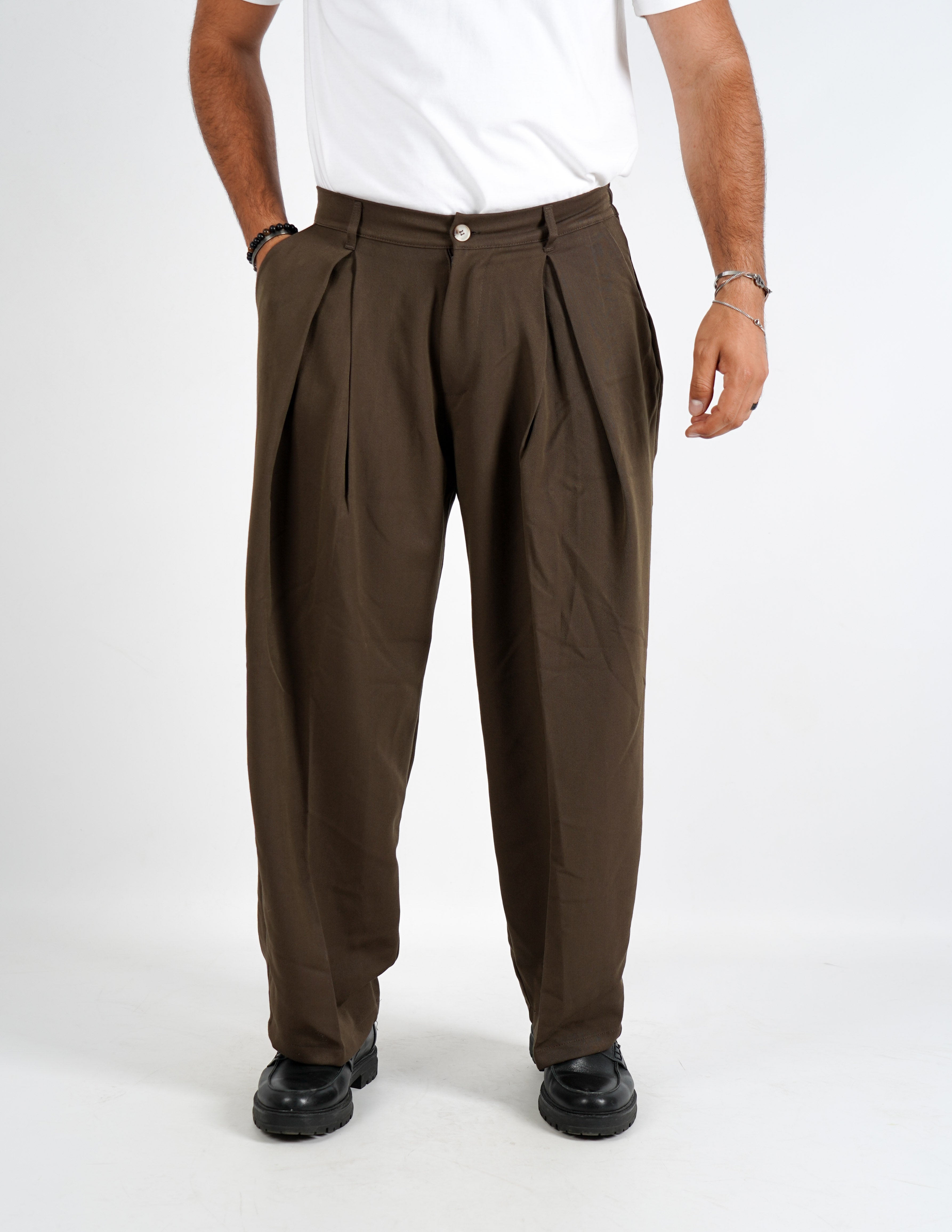 Pantalone elegante super baggy
