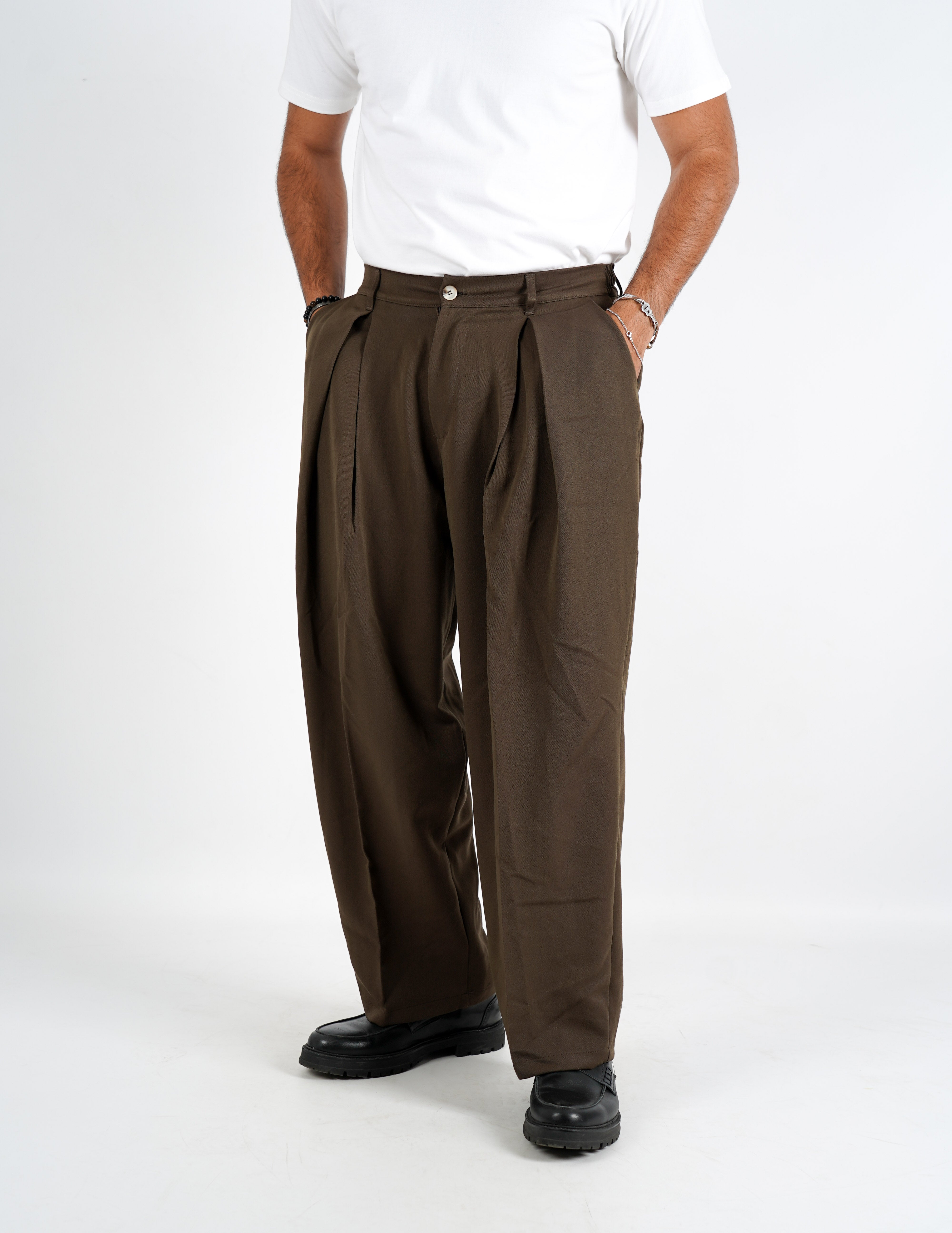 Pantalone elegante super baggy