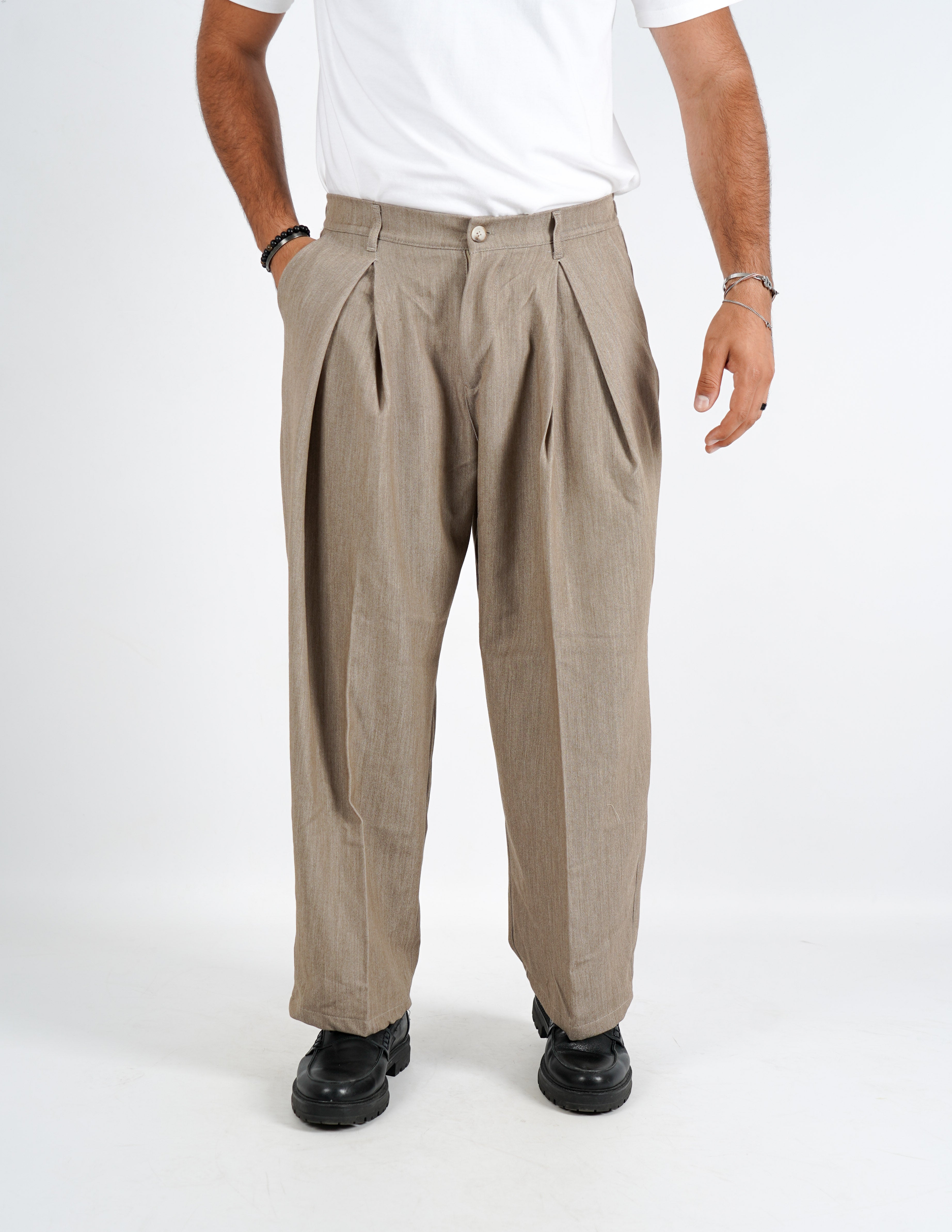 Pantalone elegante super baggy