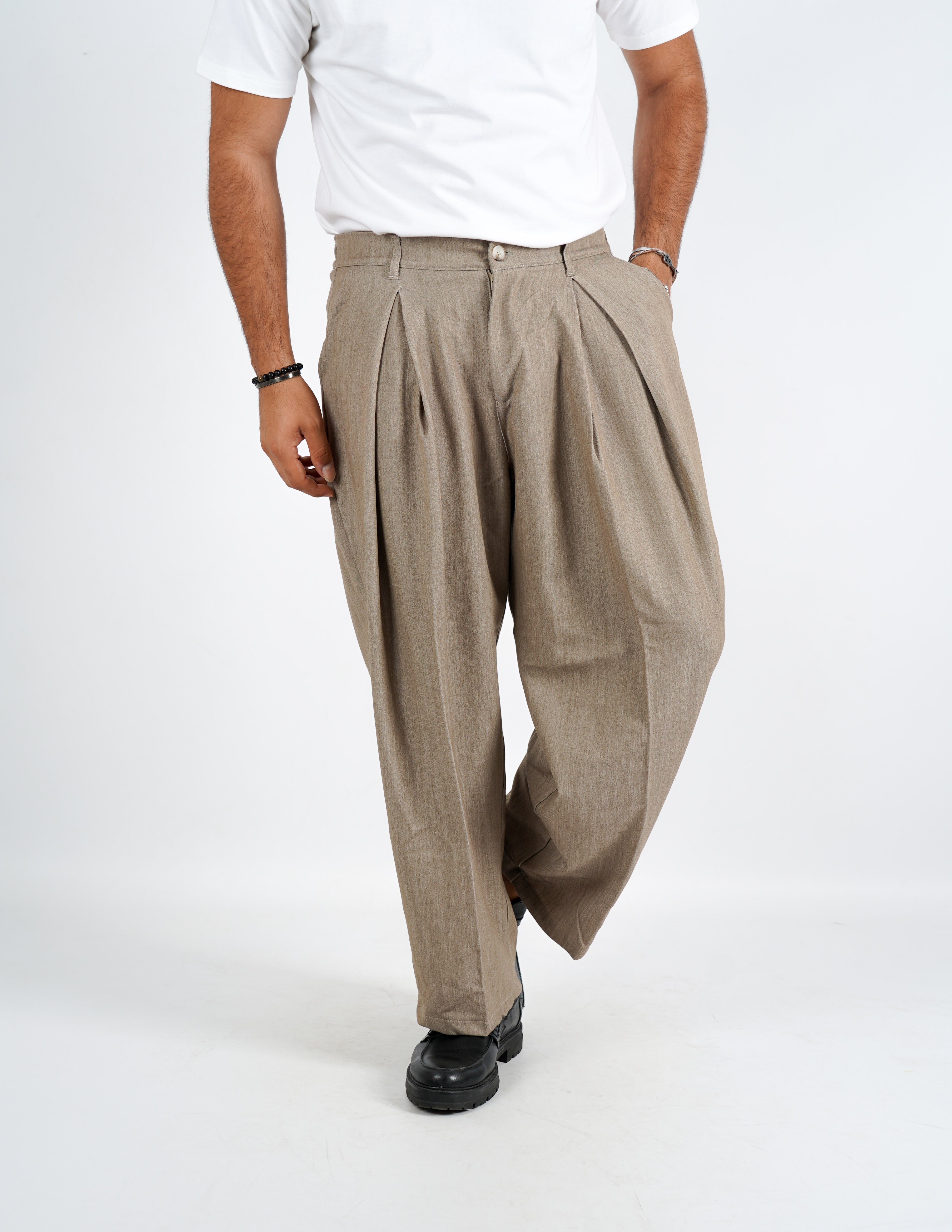 Pantalone elegante super baggy