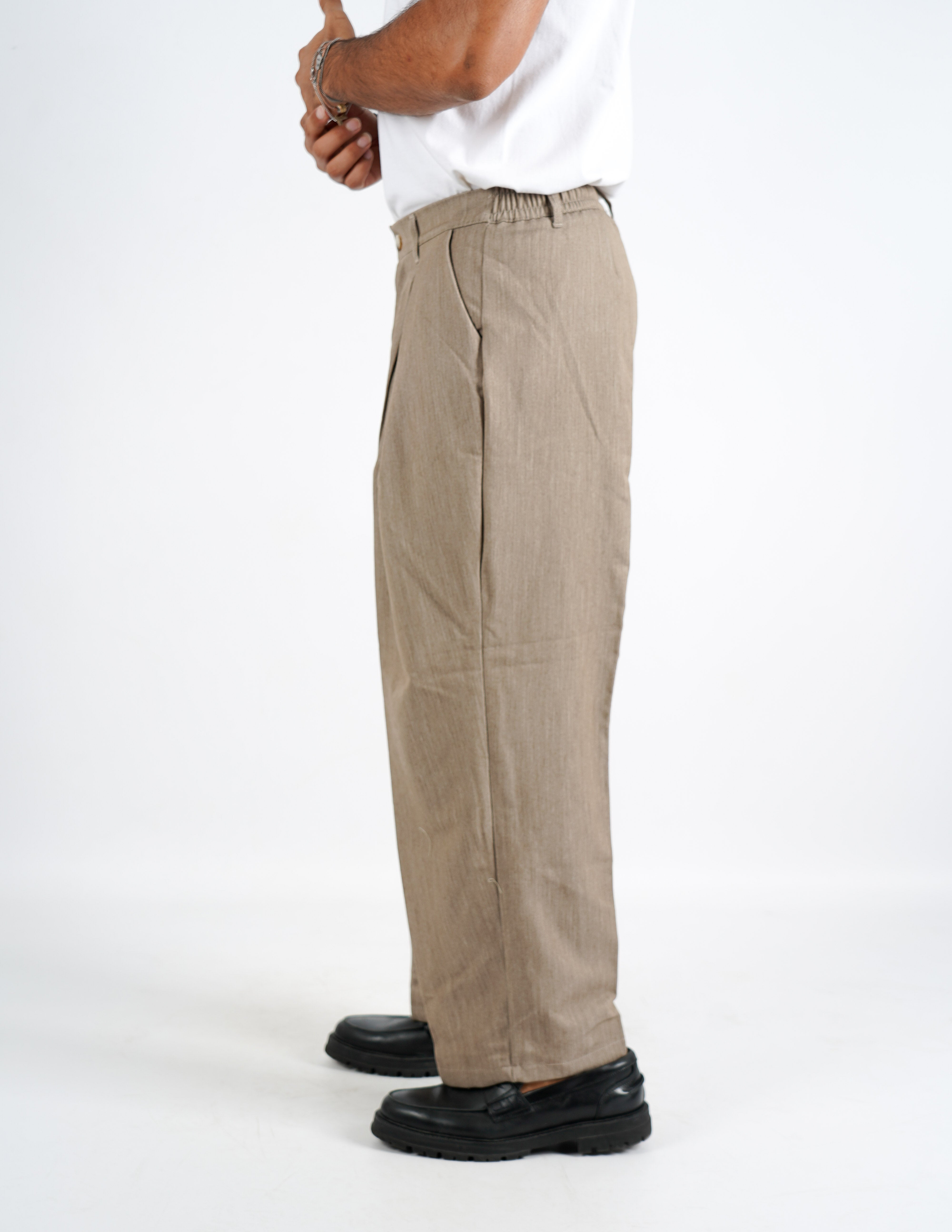 Pantalone elegante super baggy