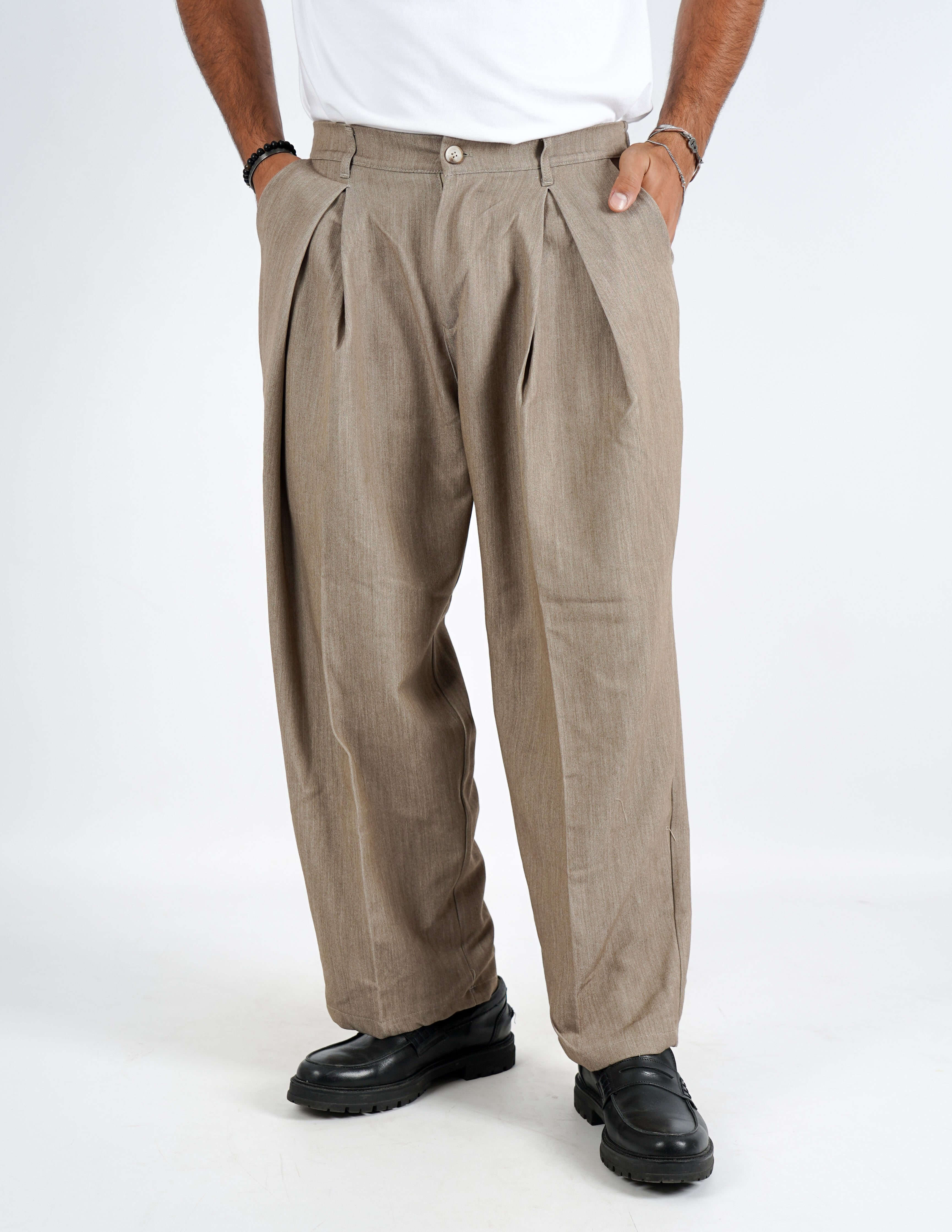 Pantalone elegante super baggy