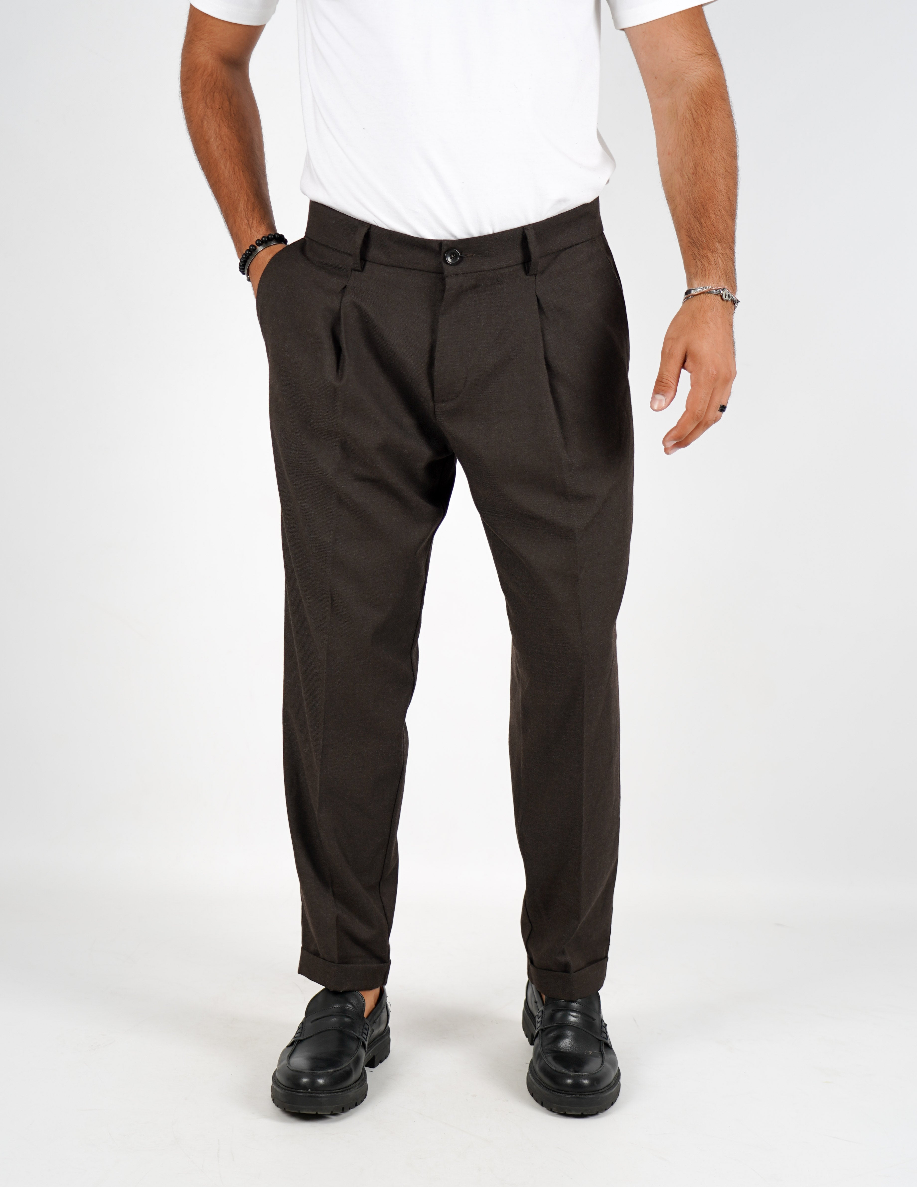 Pantalone con pence Over D