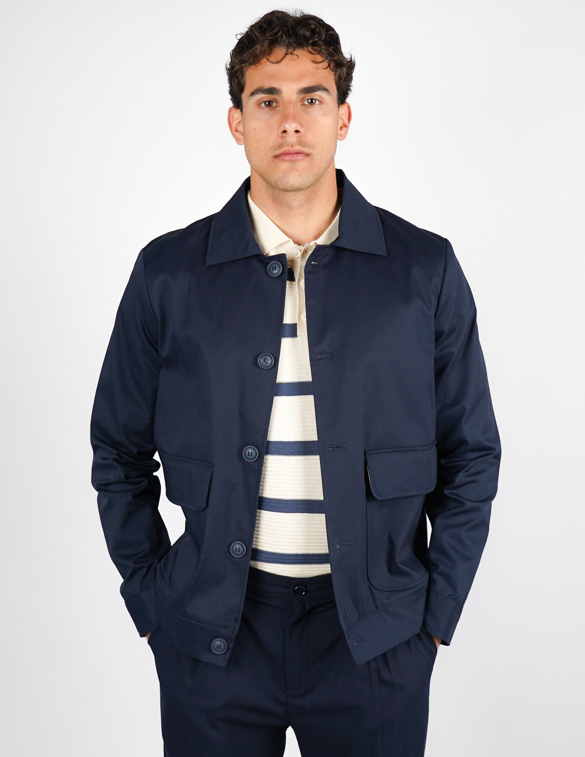 TRENCH CORTO UOMO