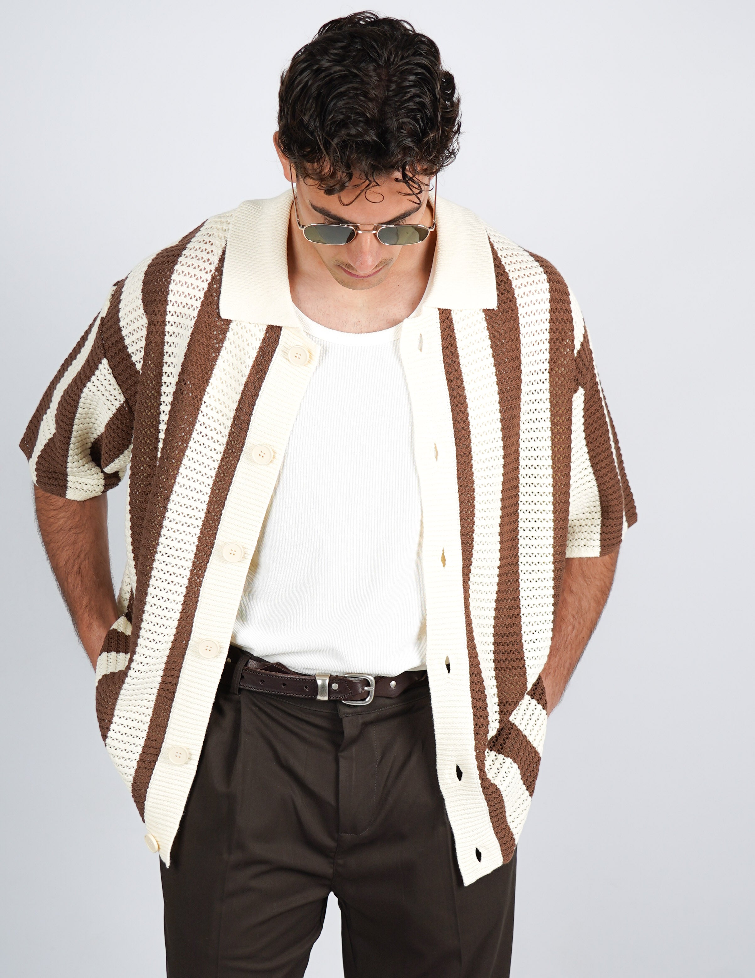 CAMICIA UOMO CROCHET