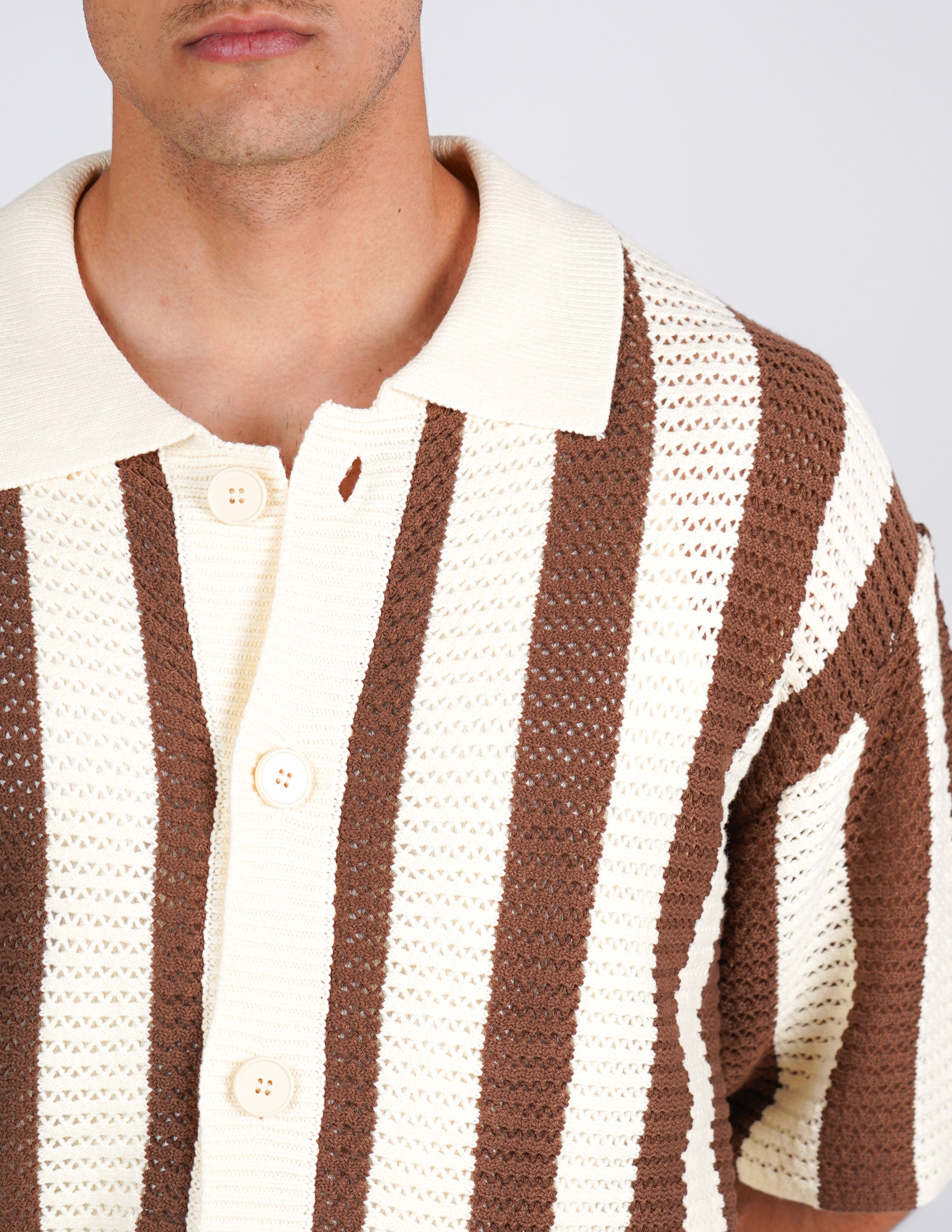 CAMICIA UOMO CROCHET