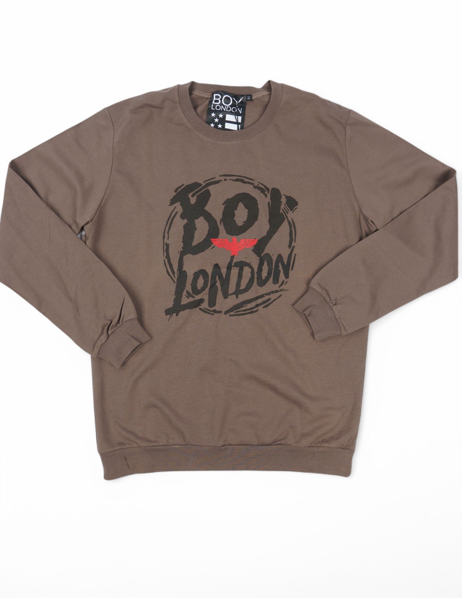 felpa girocollo manica lunga