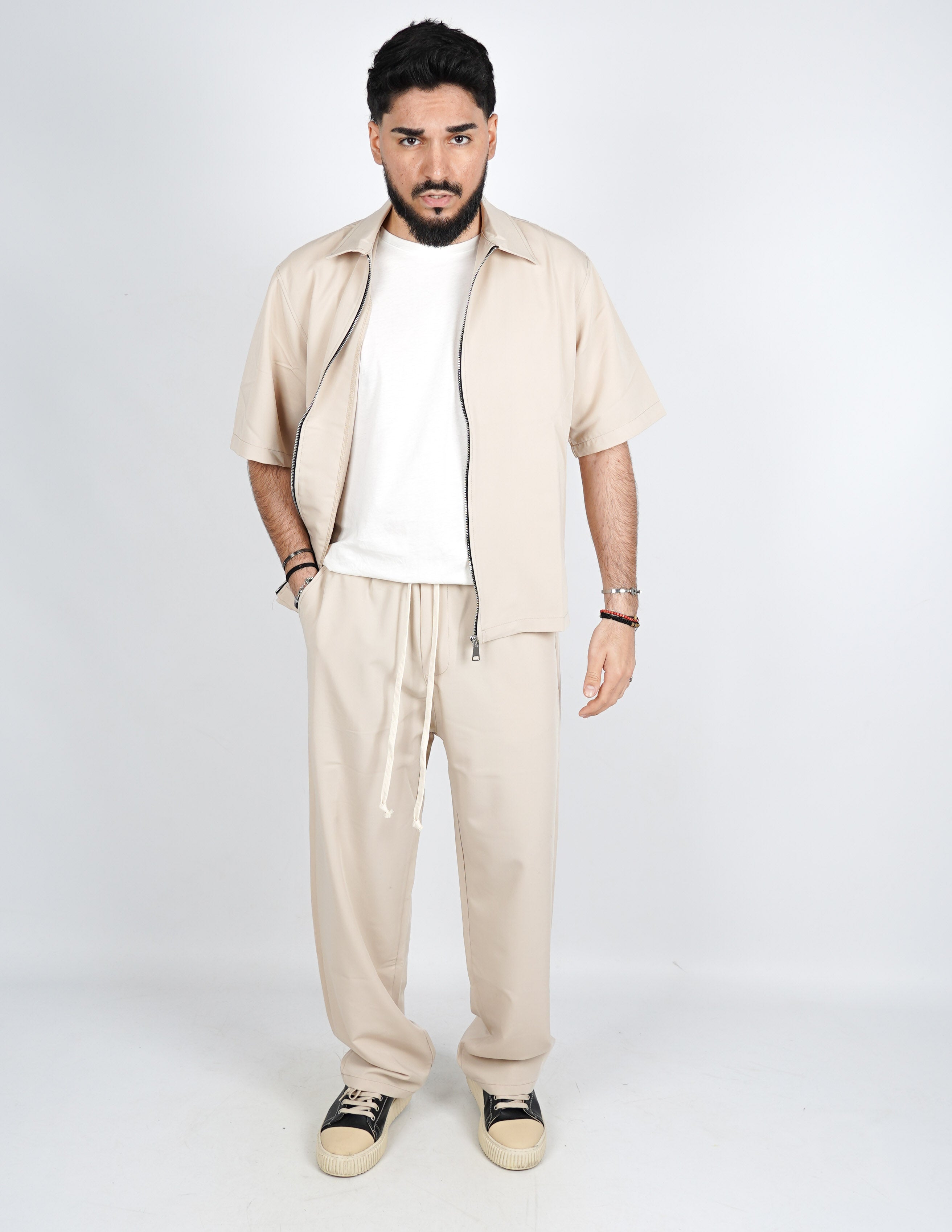 COORDINATO LEGGERO CON ZIP