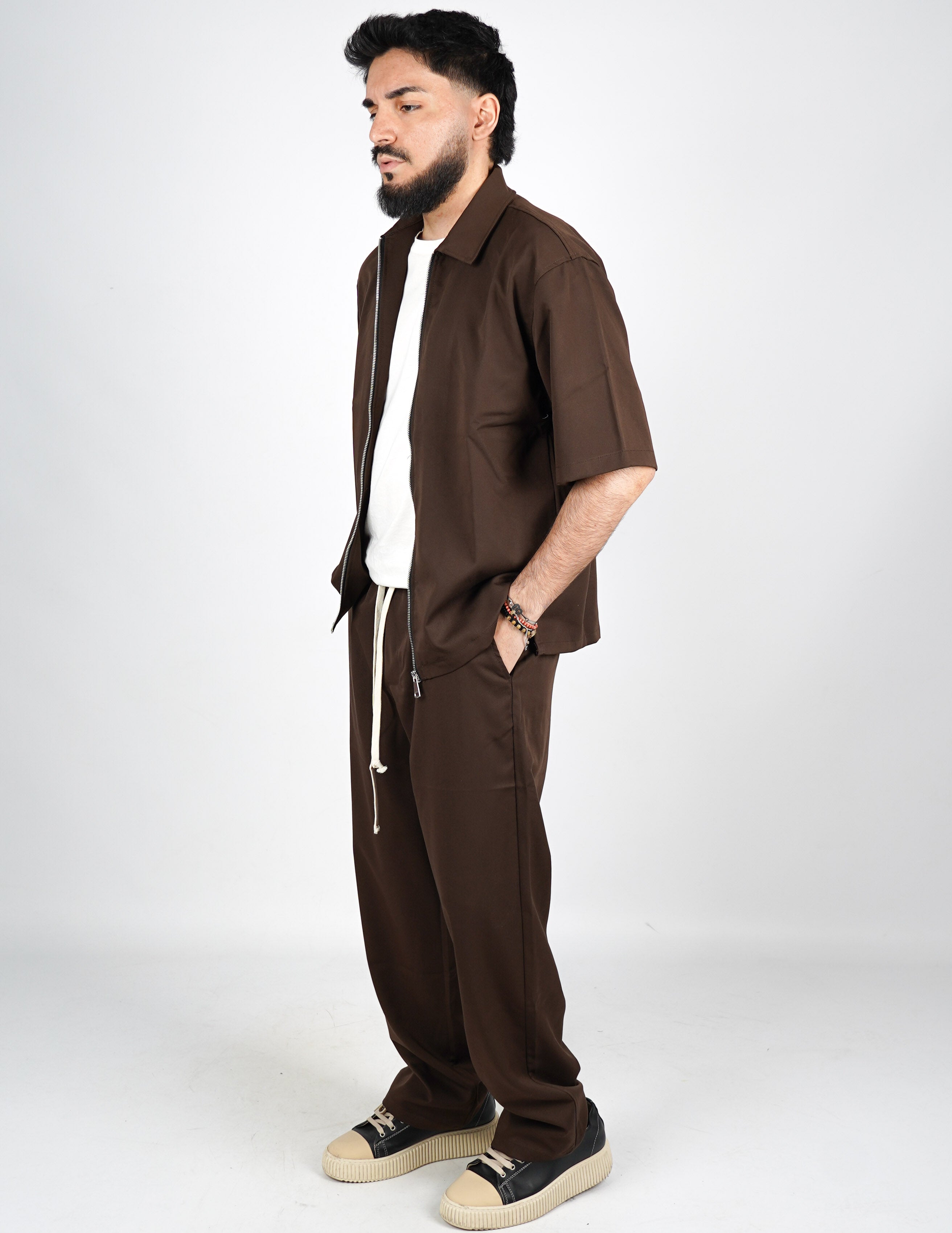 COORDINATO LEGGERO CON ZIP