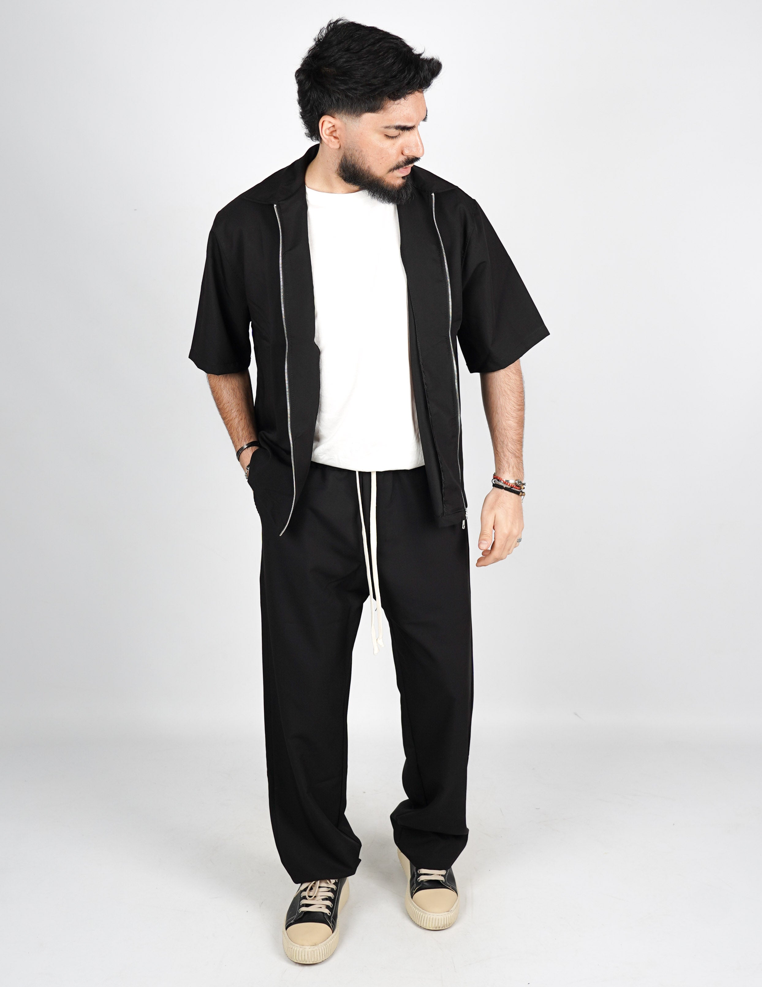 COORDINATO LEGGERO CON ZIP