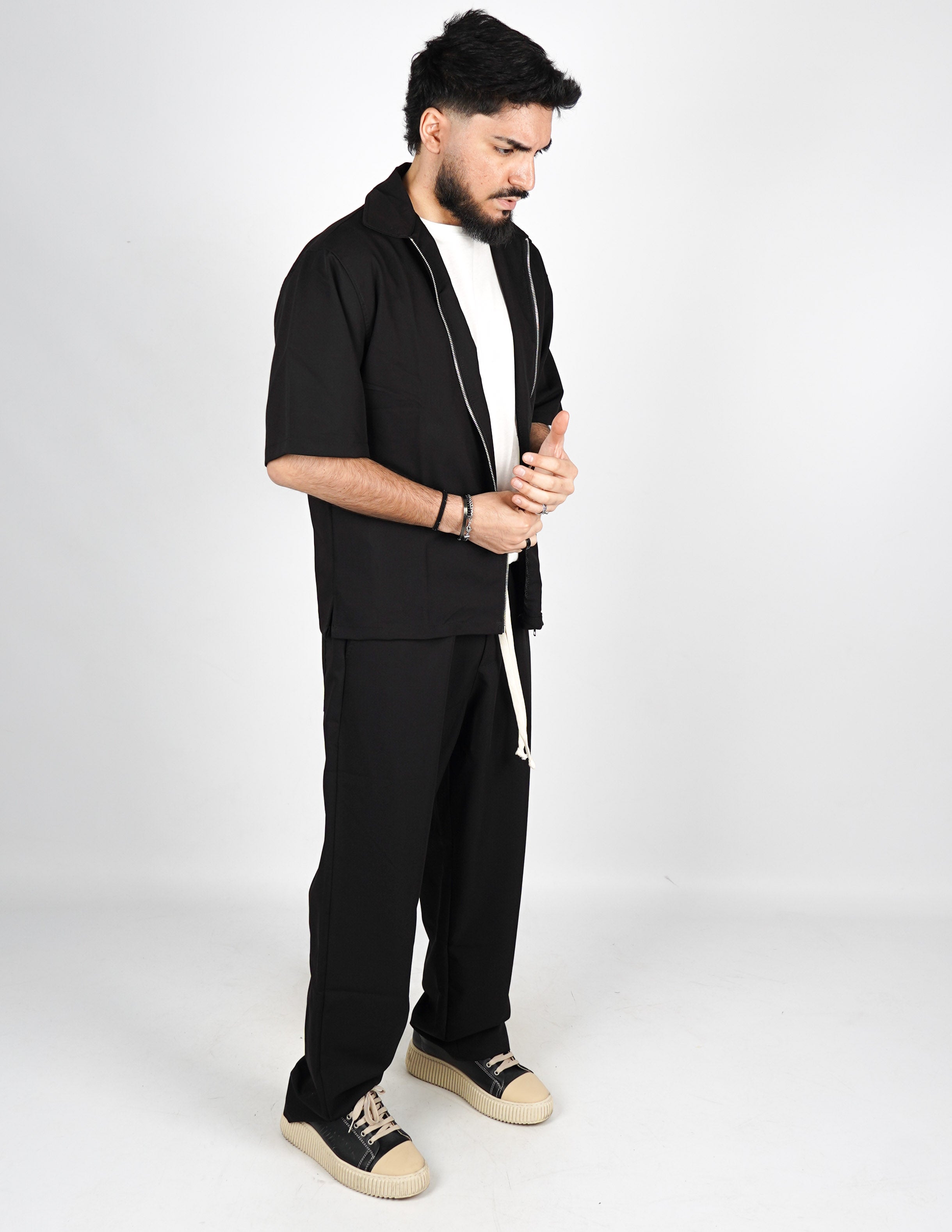 COORDINATO LEGGERO CON ZIP