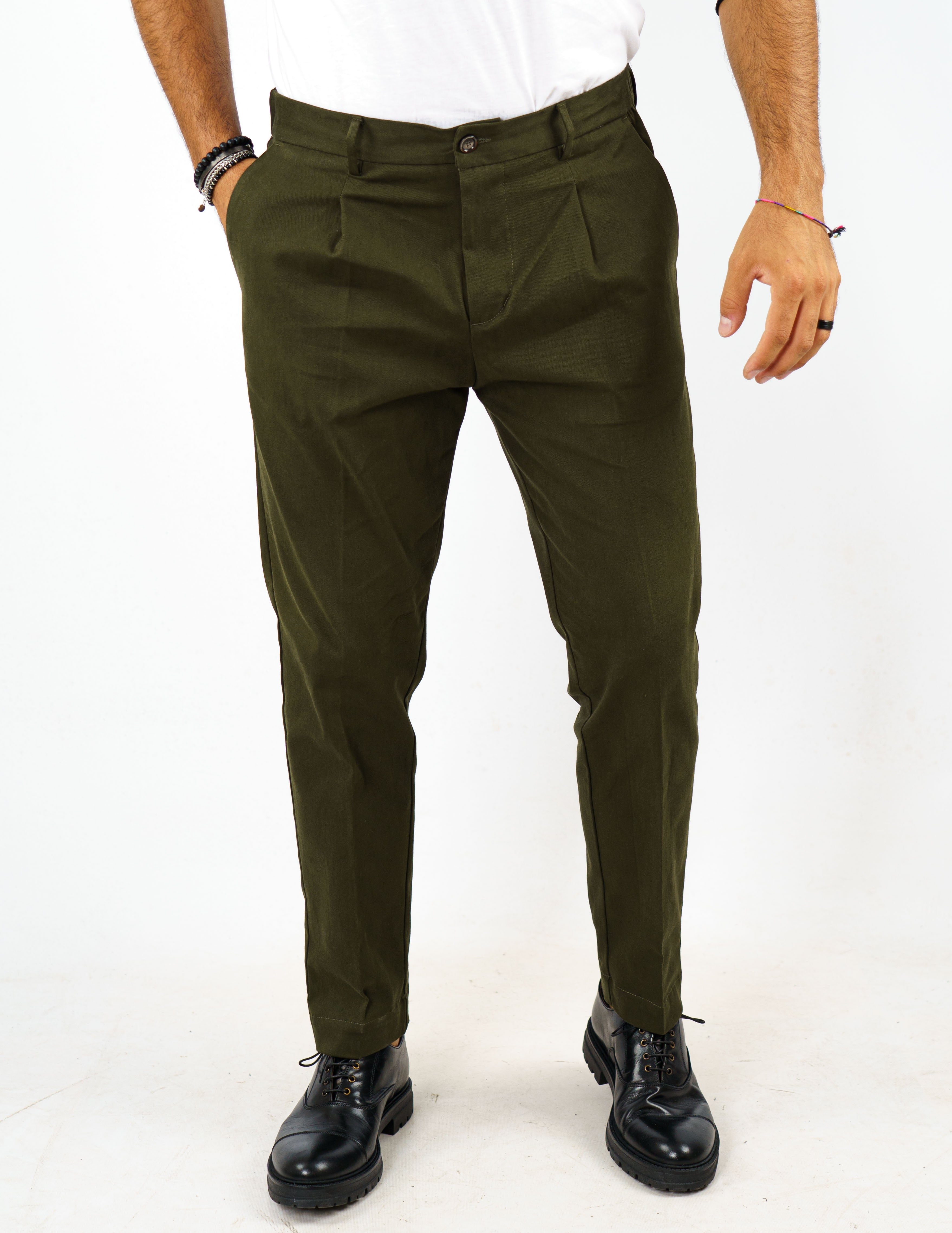 pantalone lungo con pence over d