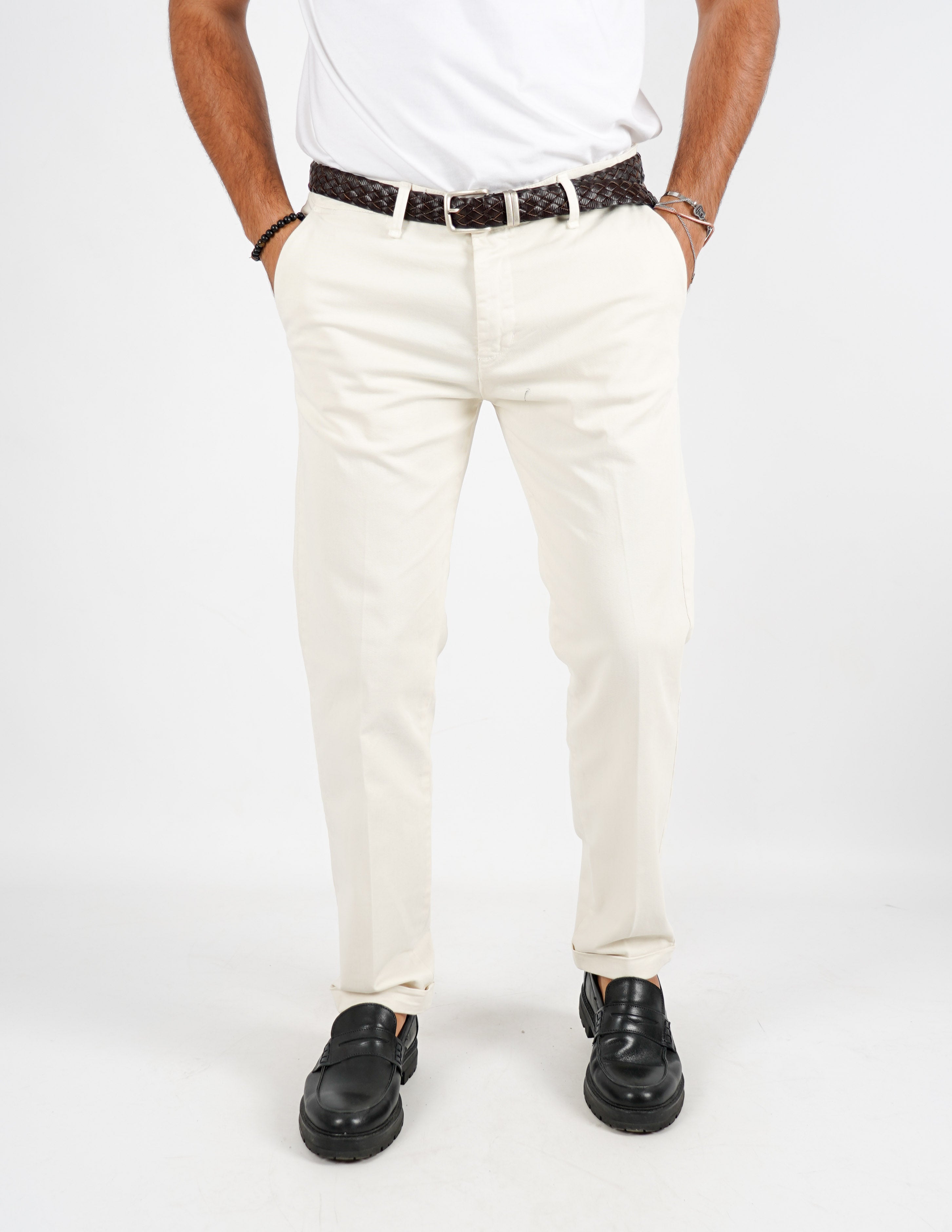 Pantalone slim fit Over D
