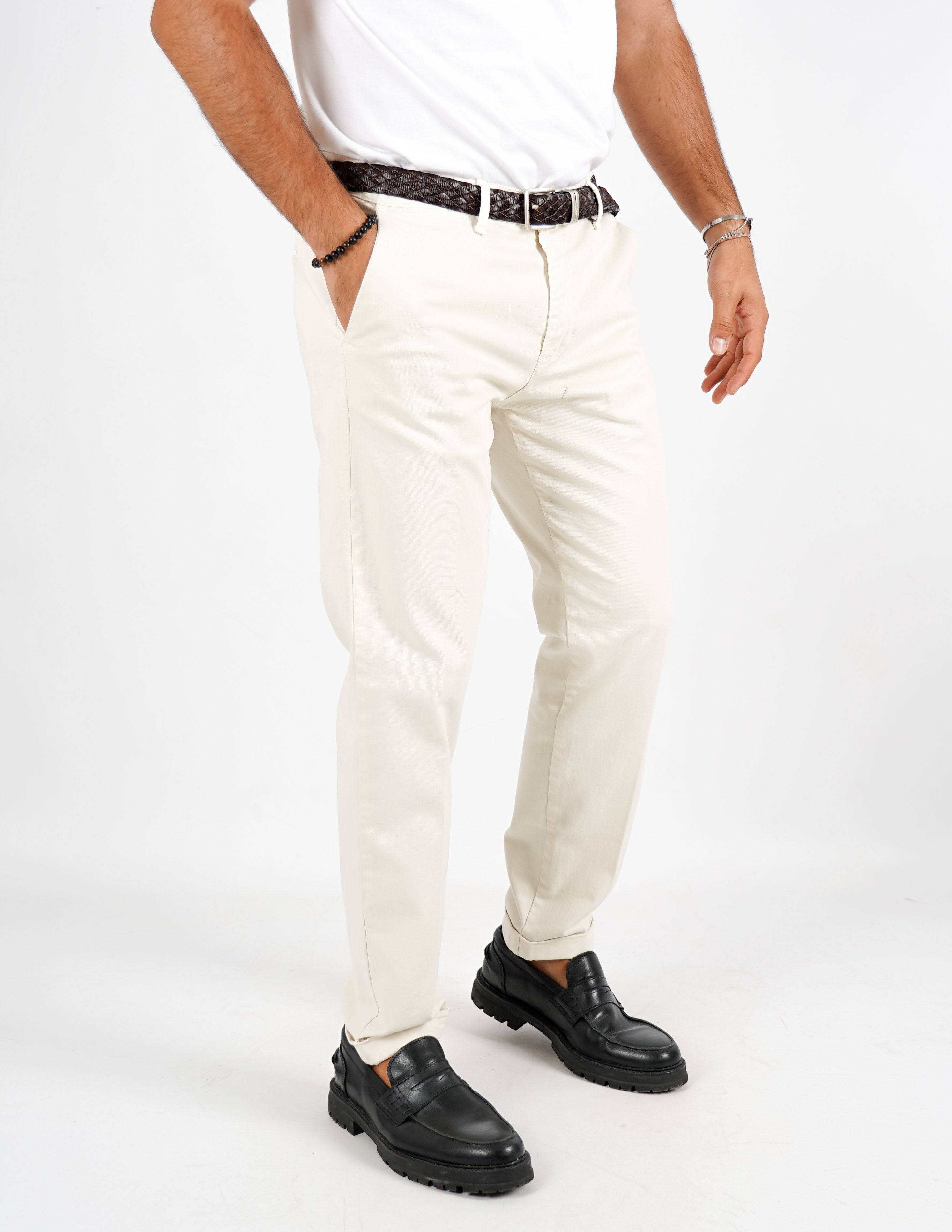 Pantalone slim fit Over D