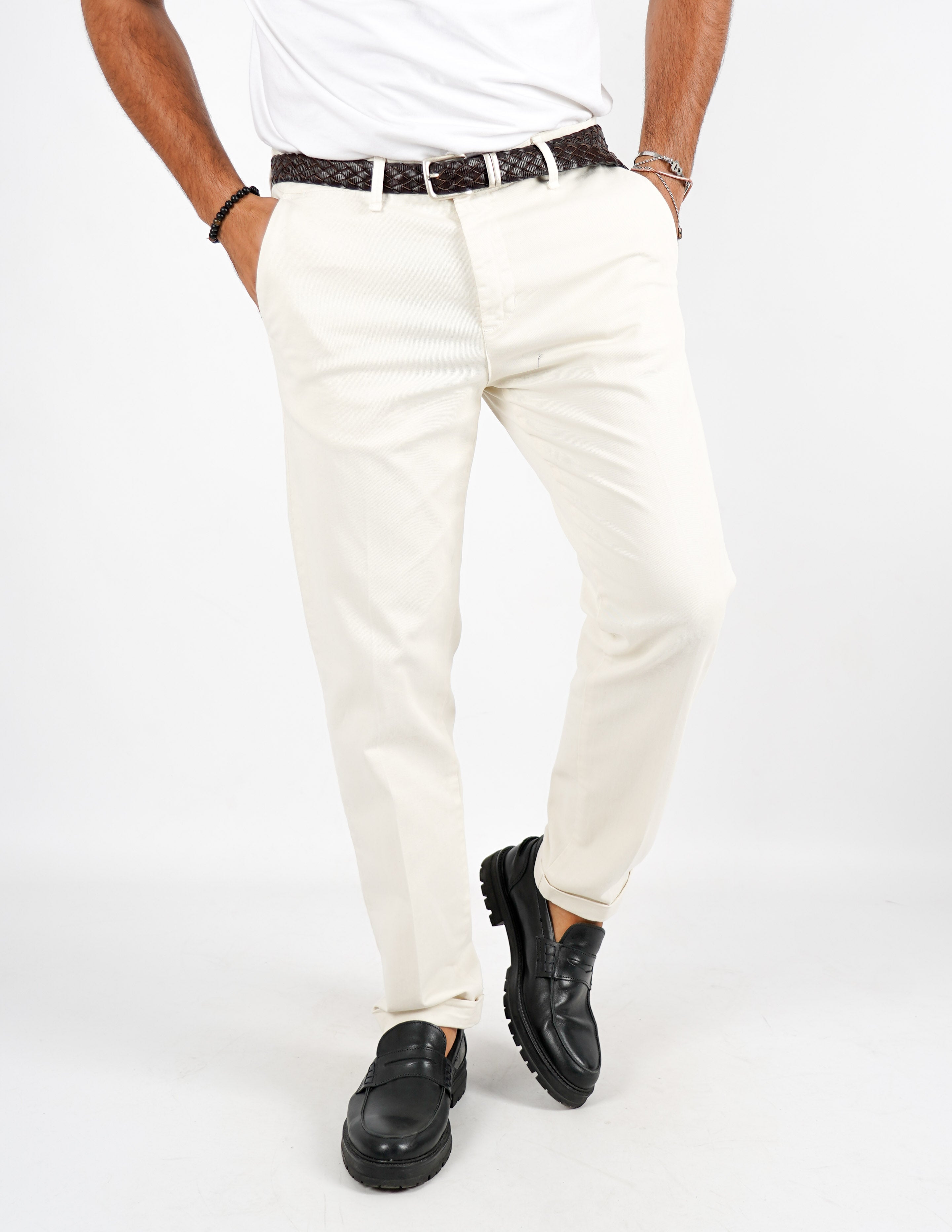 Pantalone slim fit Over D