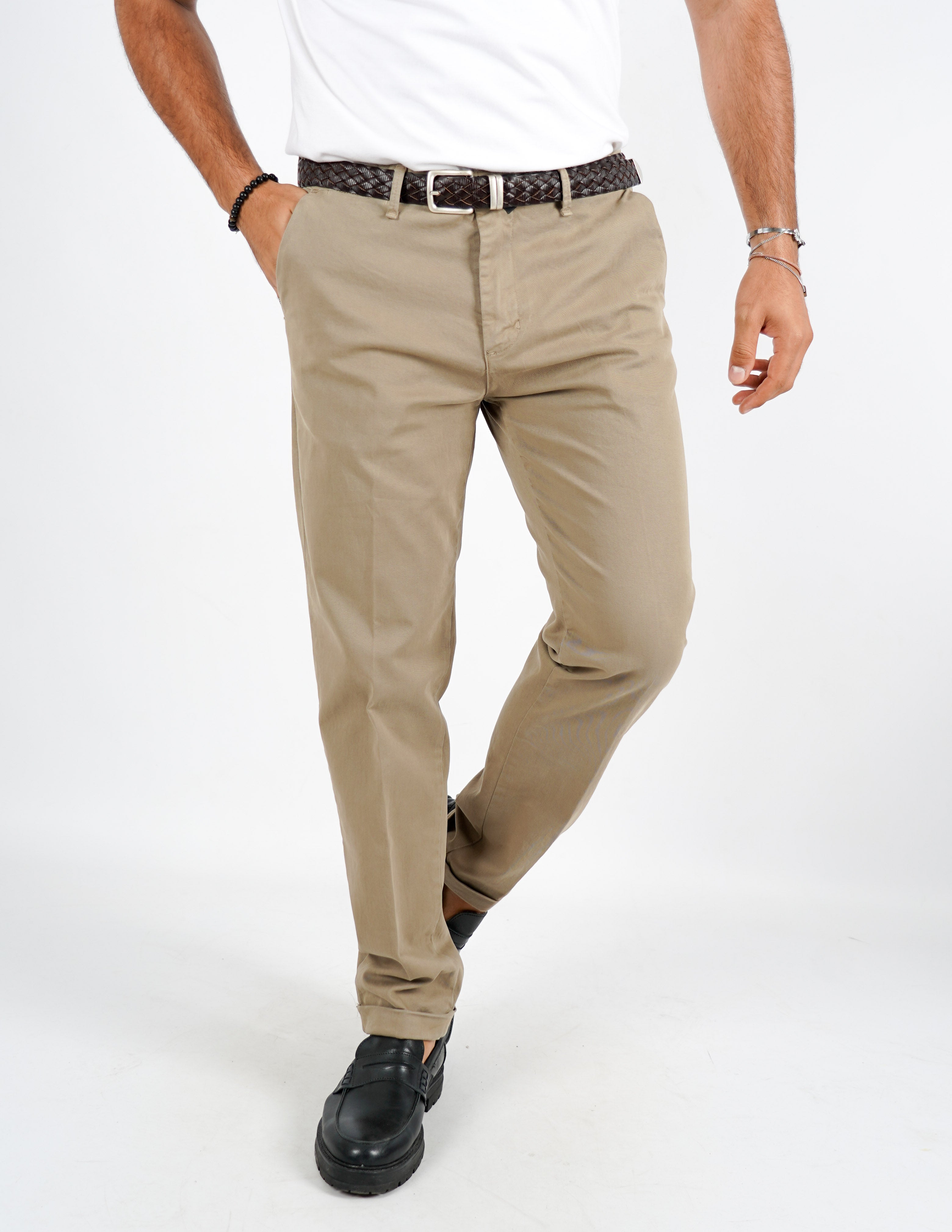 Pantalone slim fit Over D